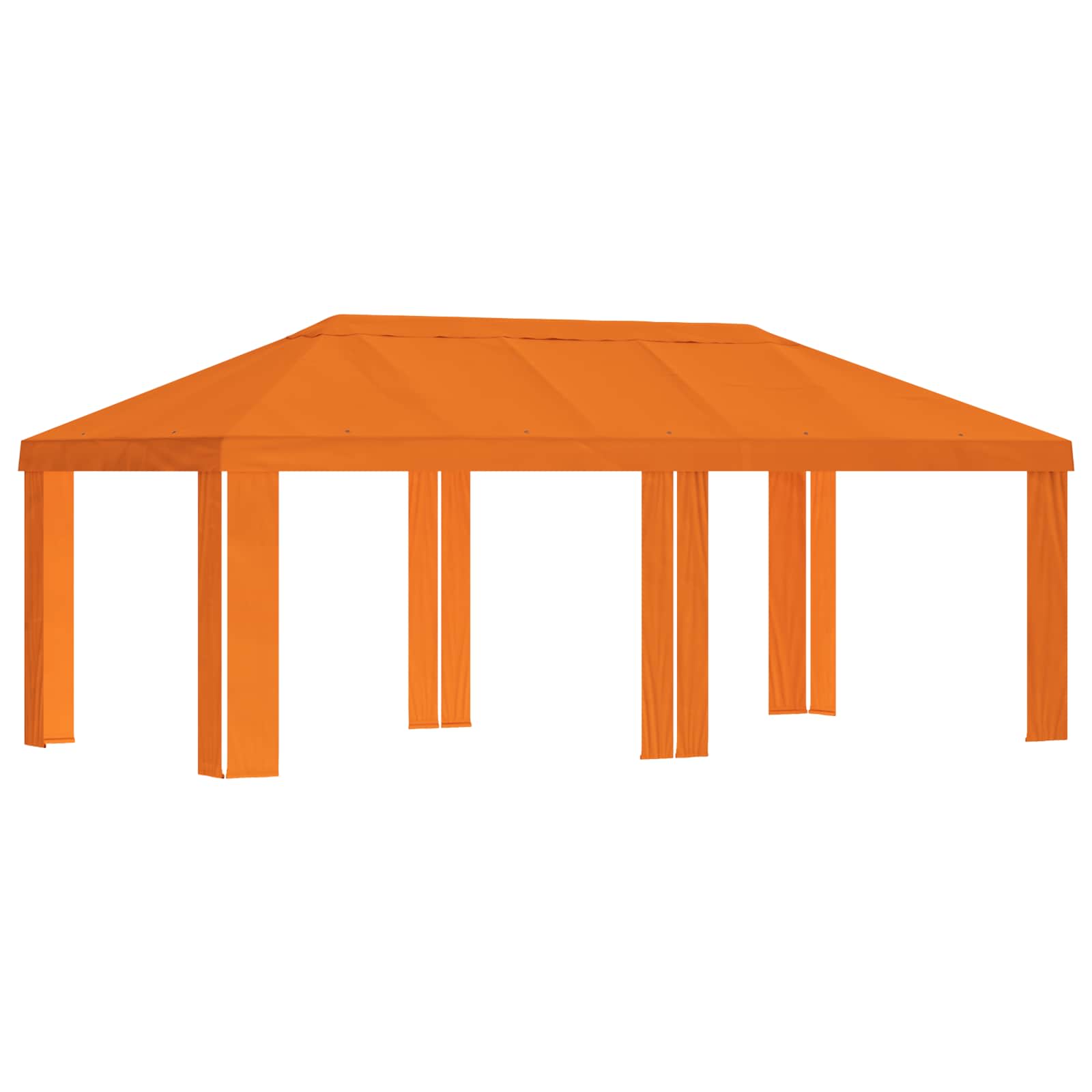 Paviljoenhoes 6 x 3 m Oranje Polyester 190 gsm is nu te koop bij PeponiXL, paradijselijk wonen!