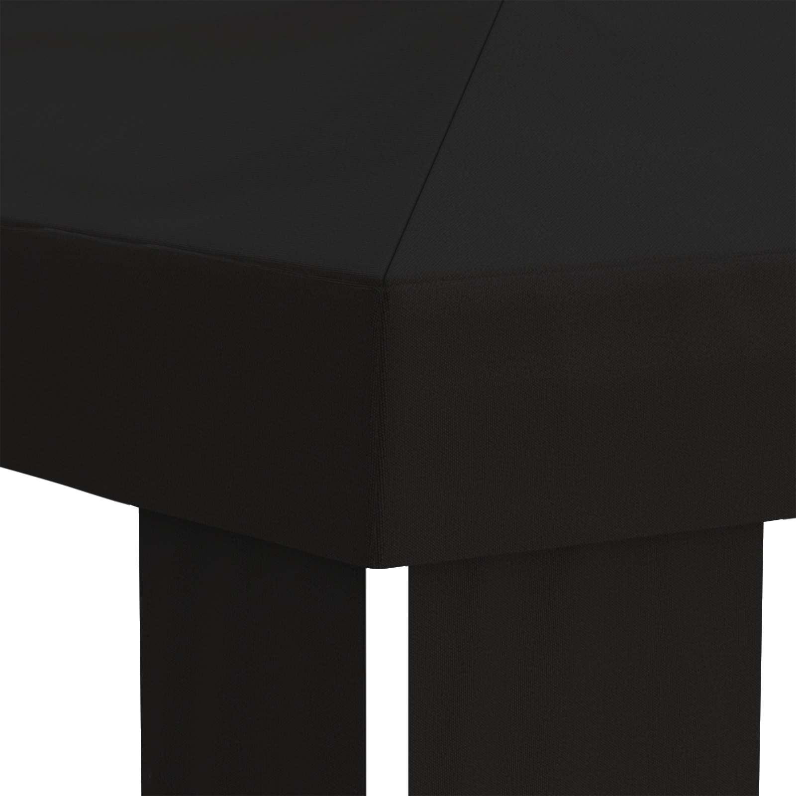 Paviljoenhoes 6 x 3 m Zwart Polyester 190 gsm is nu te koop bij PeponiXL, paradijselijk wonen!