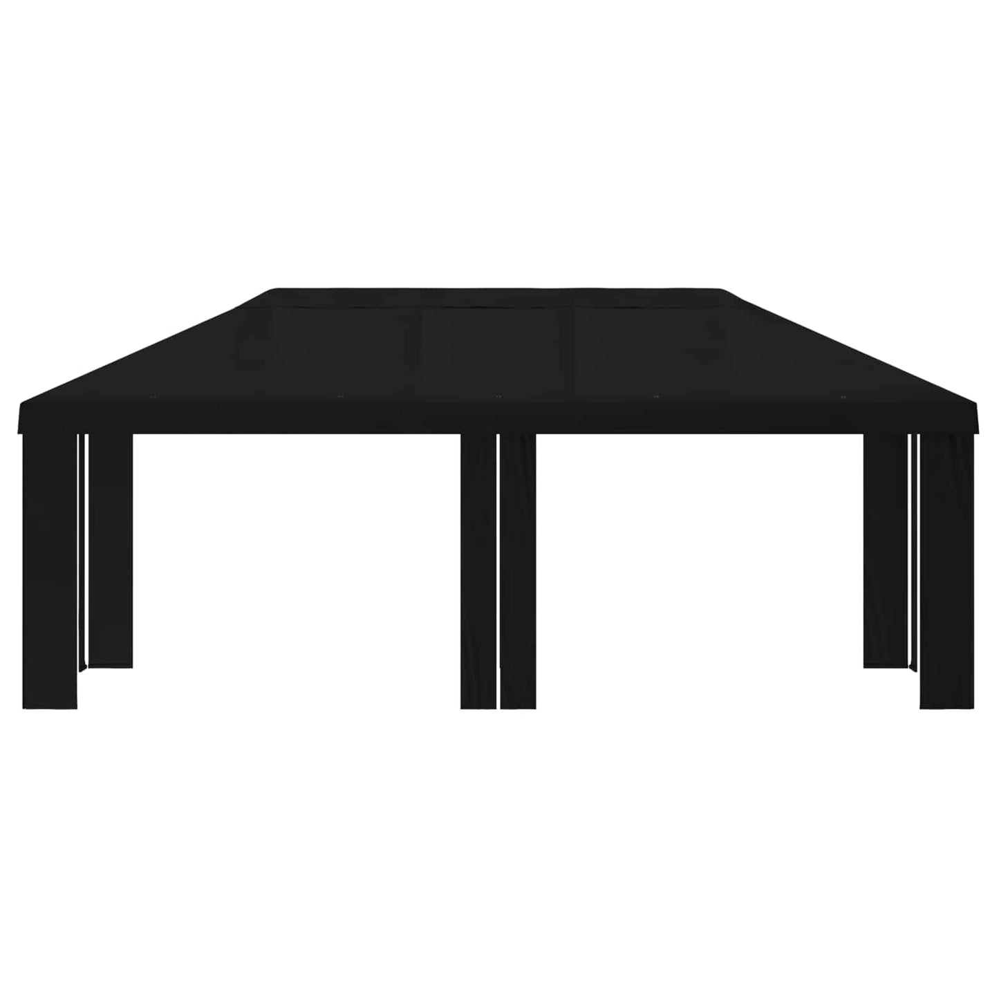 Paviljoenhoes 6 x 3 m Zwart Polyester 190 gsm is nu te koop bij PeponiXL, paradijselijk wonen!