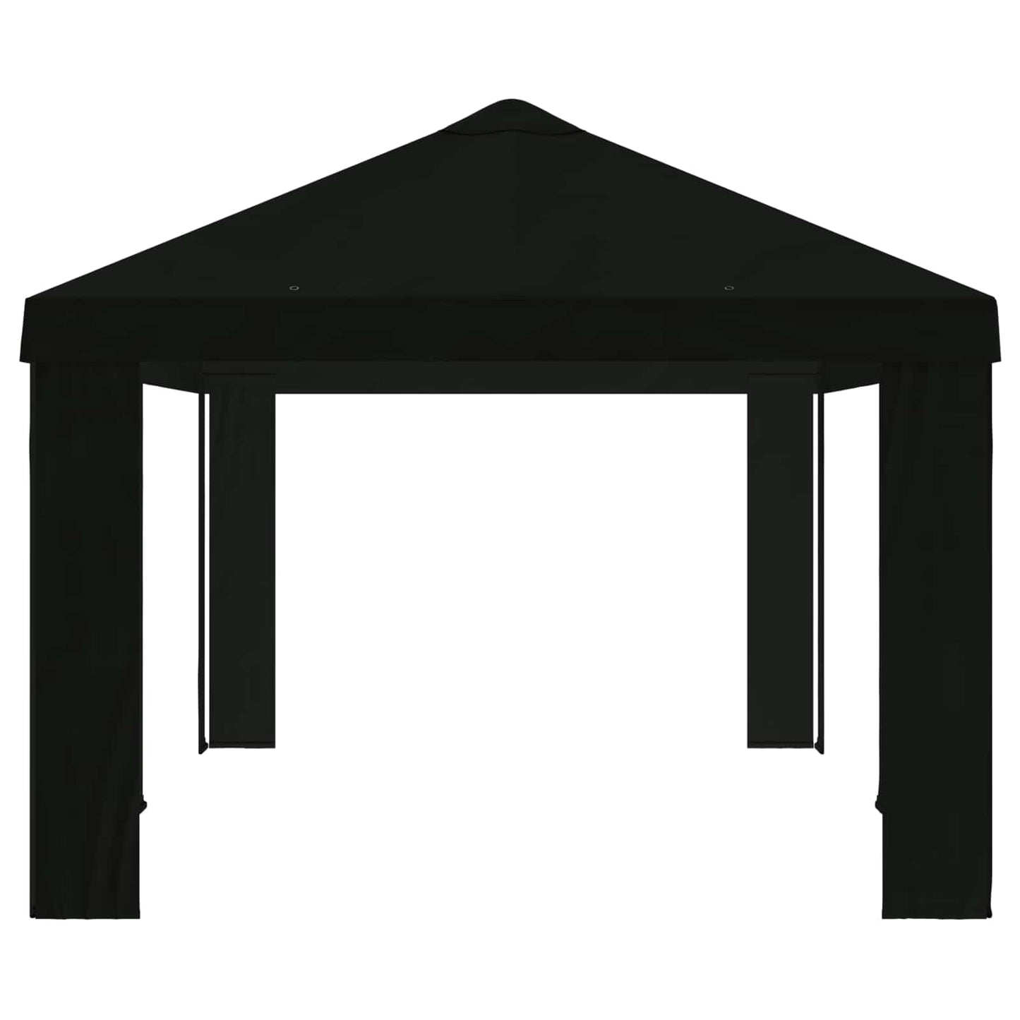 Paviljoenhoes 6 x 3 m Zwart Polyester 190 gsm is nu te koop bij PeponiXL, paradijselijk wonen!