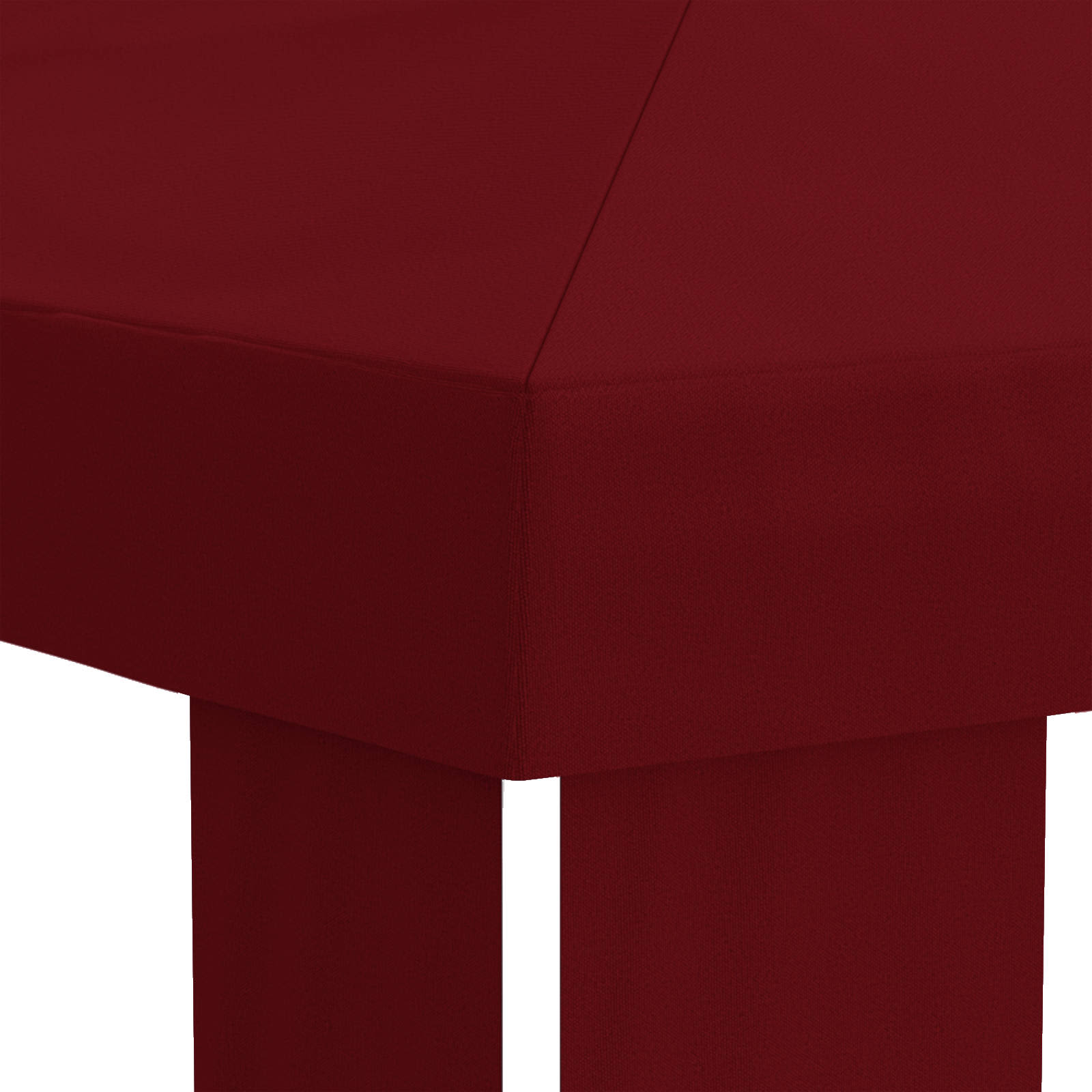 Paviljoenhoes 6 x 3 m Bordeauxrood Polyester 190 gsm is nu te koop bij PeponiXL, paradijselijk wonen!
