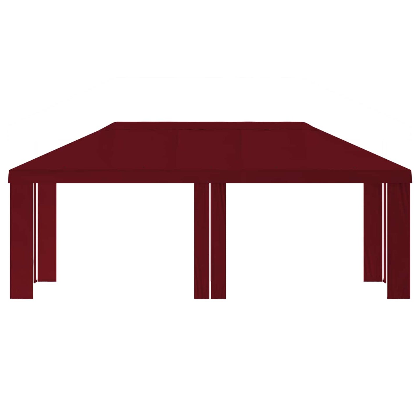 Paviljoenhoes 6 x 3 m Bordeauxrood Polyester 190 gsm is nu te koop bij PeponiXL, paradijselijk wonen!