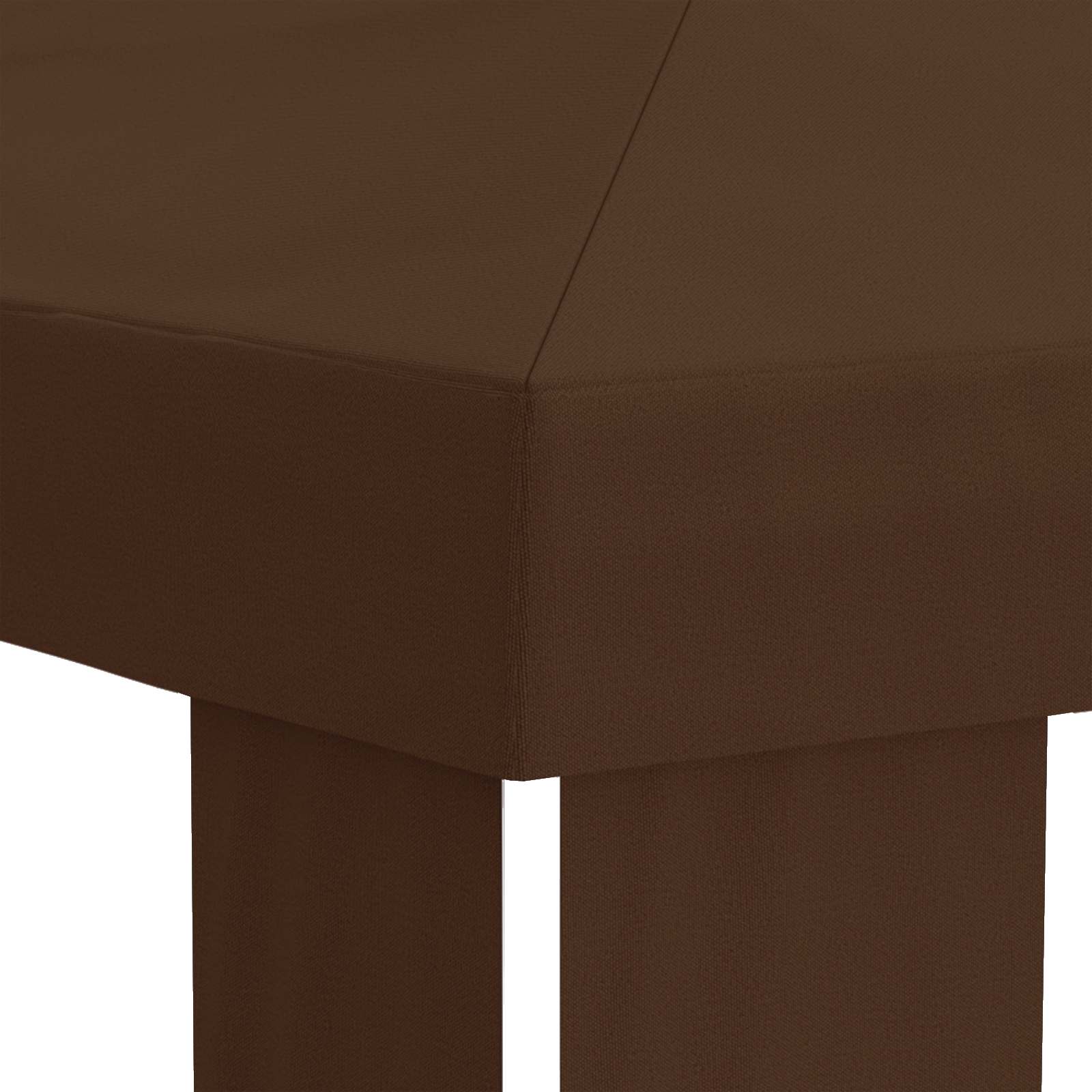 Paviljoenhoes 6 x 3 m Bruin Polyester 190 gsm is nu te koop bij PeponiXL, paradijselijk wonen!