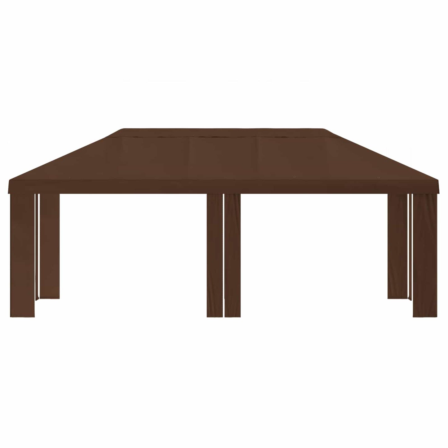 Paviljoenhoes 6 x 3 m Bruin Polyester 190 gsm is nu te koop bij PeponiXL, paradijselijk wonen!