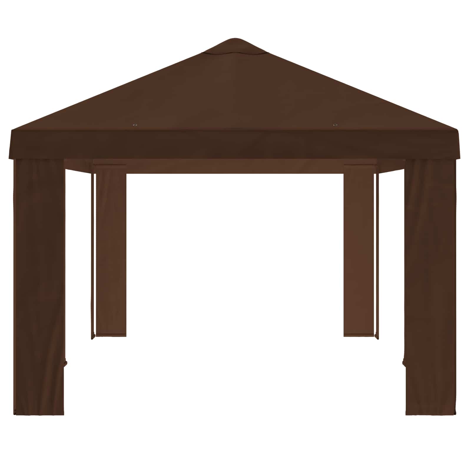 Paviljoenhoes 6 x 3 m Bruin Polyester 190 gsm is nu te koop bij PeponiXL, paradijselijk wonen!