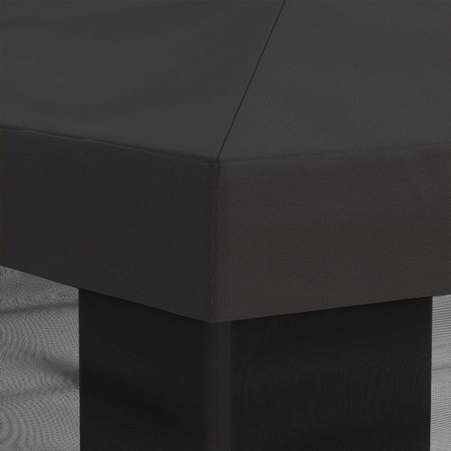 Gazebo Hoes met Zijwanden Antracietkleurig 600,5 x 300,5 cm is nu te koop bij PeponiXL, paradijselijk wonen!