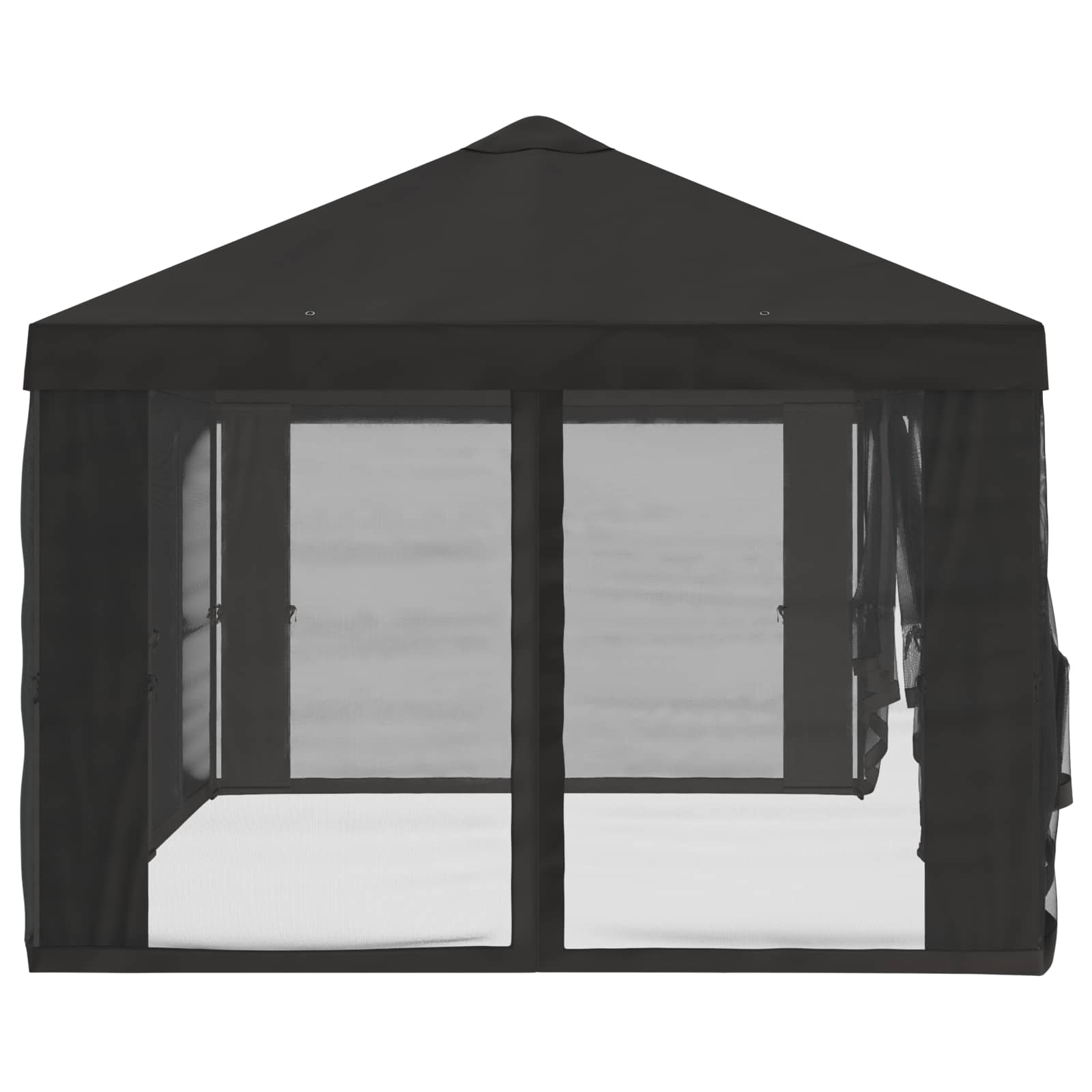 Gazebo Hoes met Zijwanden Antracietkleurig 600,5 x 300,5 cm is nu te koop bij PeponiXL, paradijselijk wonen!