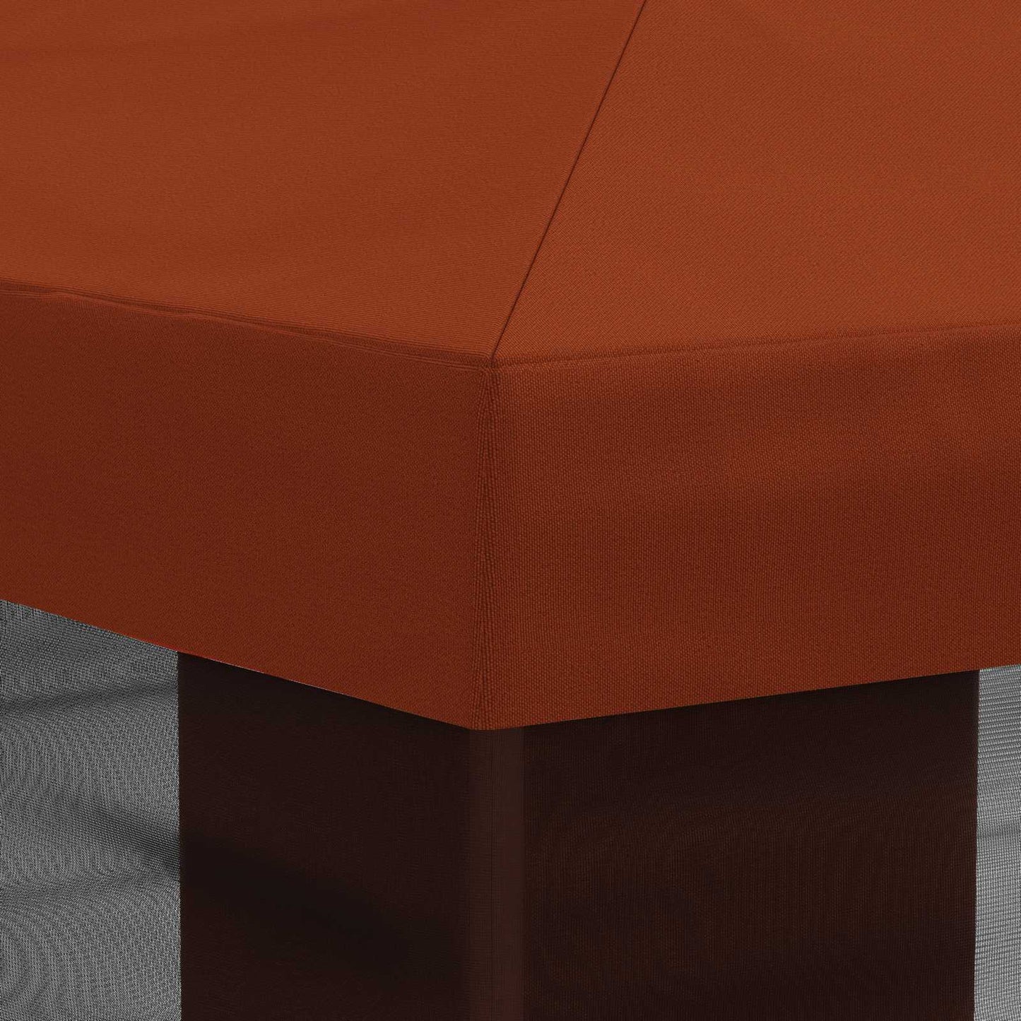 Gazebo Hoes met Zijwanden Terracotta 600,5 x 300,5 cm Polyester is nu te koop bij PeponiXL, paradijselijk wonen!