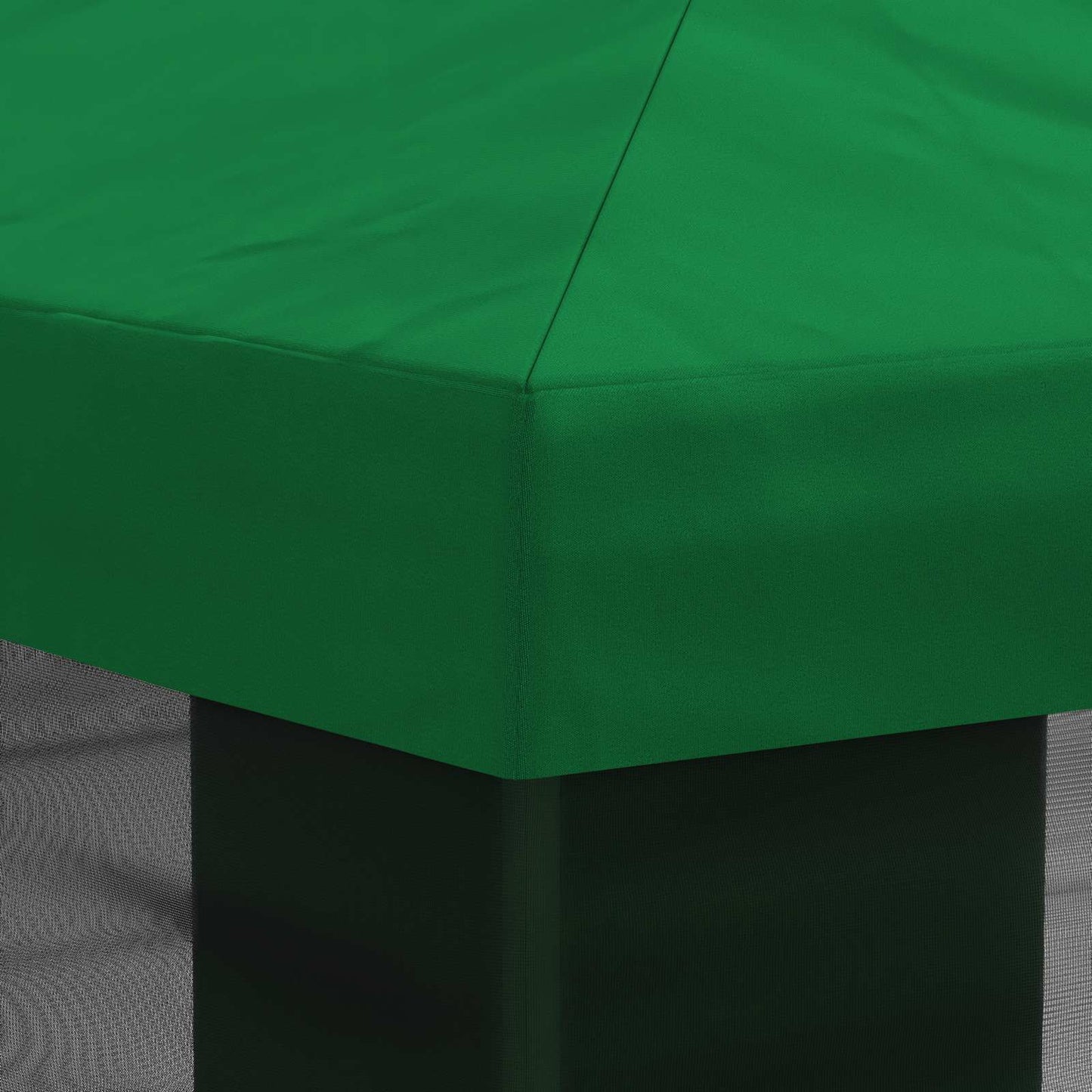 Gazebo Hoes met Zijwanden Groen 600,5 x 300,5 cm Polyester is nu te koop bij PeponiXL, paradijselijk wonen!