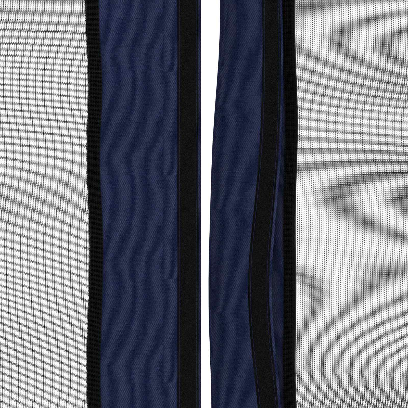 Gazebo Hoes met Zijwanden Blauw 600,5 x 300,5 cm Polyester is nu te koop bij PeponiXL, paradijselijk wonen!