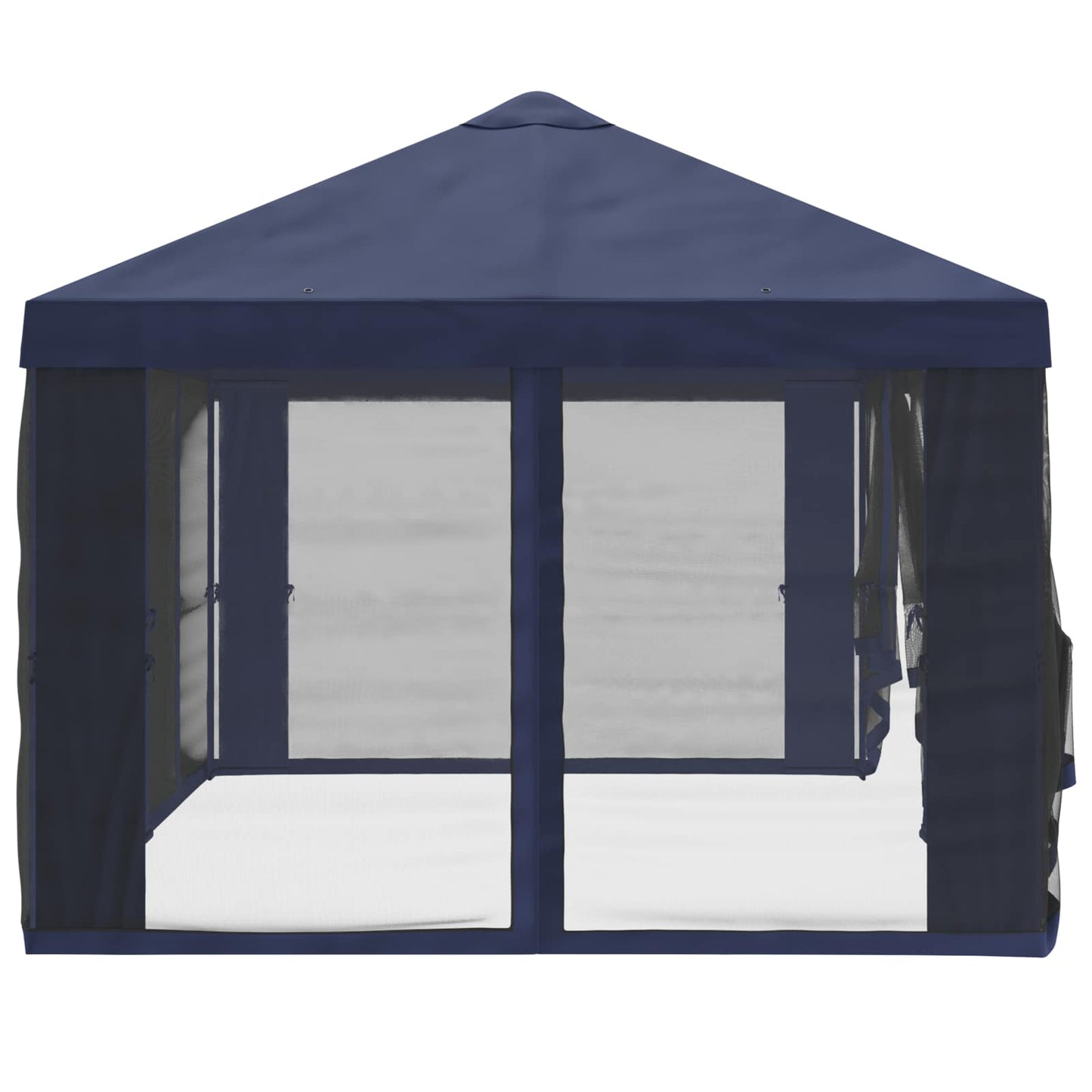 Gazebo Hoes met Zijwanden Blauw 600,5 x 300,5 cm Polyester is nu te koop bij PeponiXL, paradijselijk wonen!