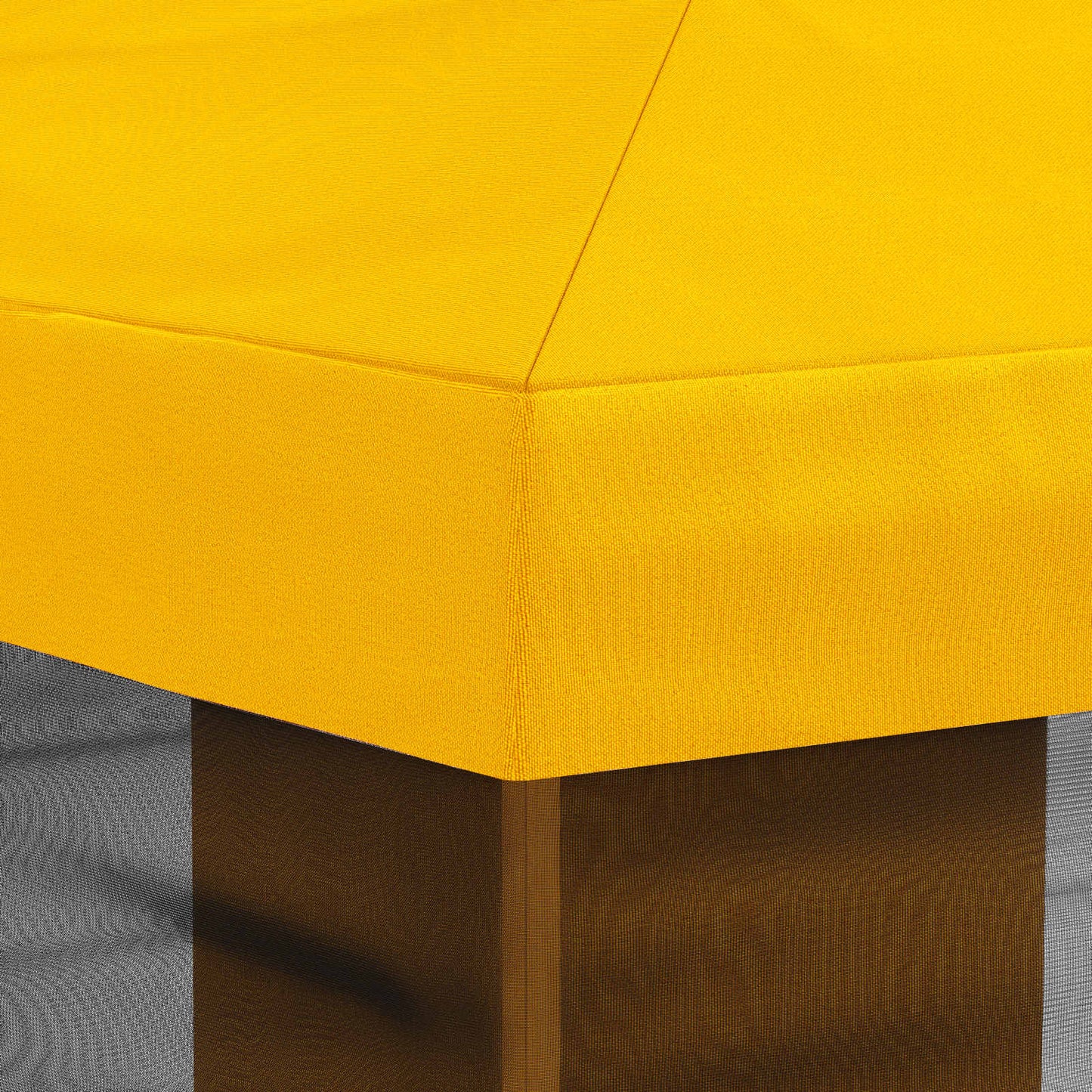 Gazebo Hoes met Zijwanden Geel 600,5 x 300,5 cm Polyester is nu te koop bij PeponiXL, paradijselijk wonen!