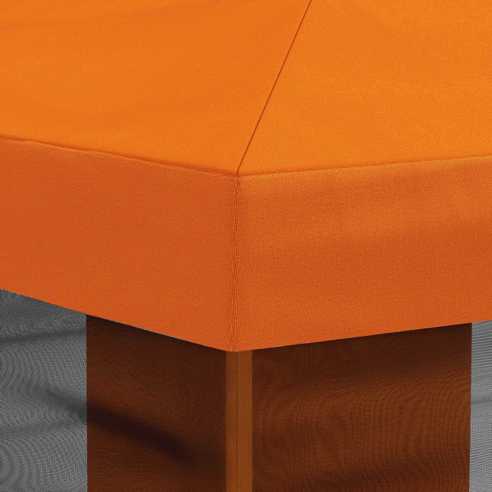Gazebo Hoes met Zijwanden Oranje 600,5 x 300,5 cm Polyester is nu te koop bij PeponiXL, paradijselijk wonen!