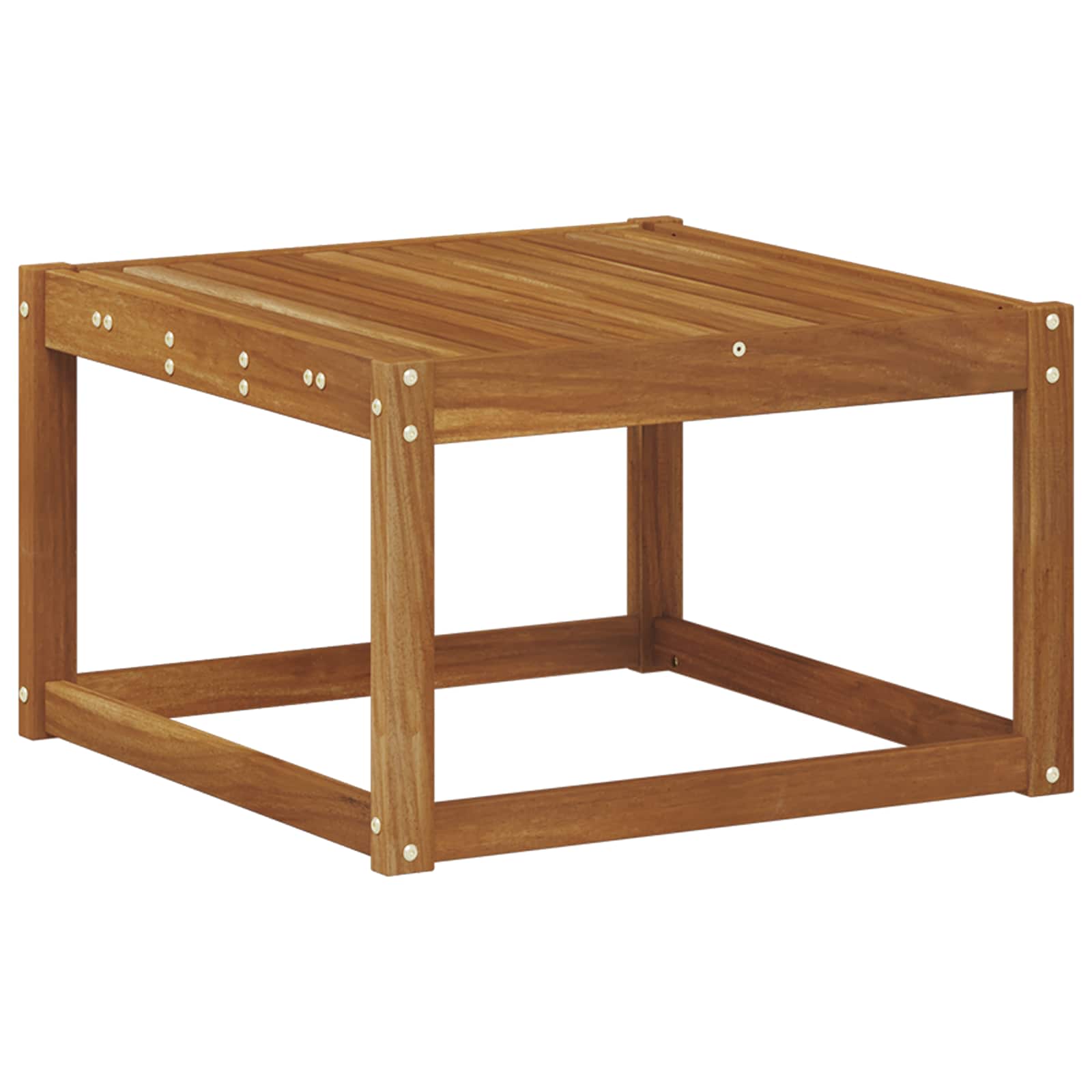 Tuintafel Massief Acaciahout Naturel 59 x 59 x 37 cm is nu te koop bij PeponiXL, paradijselijk wonen!