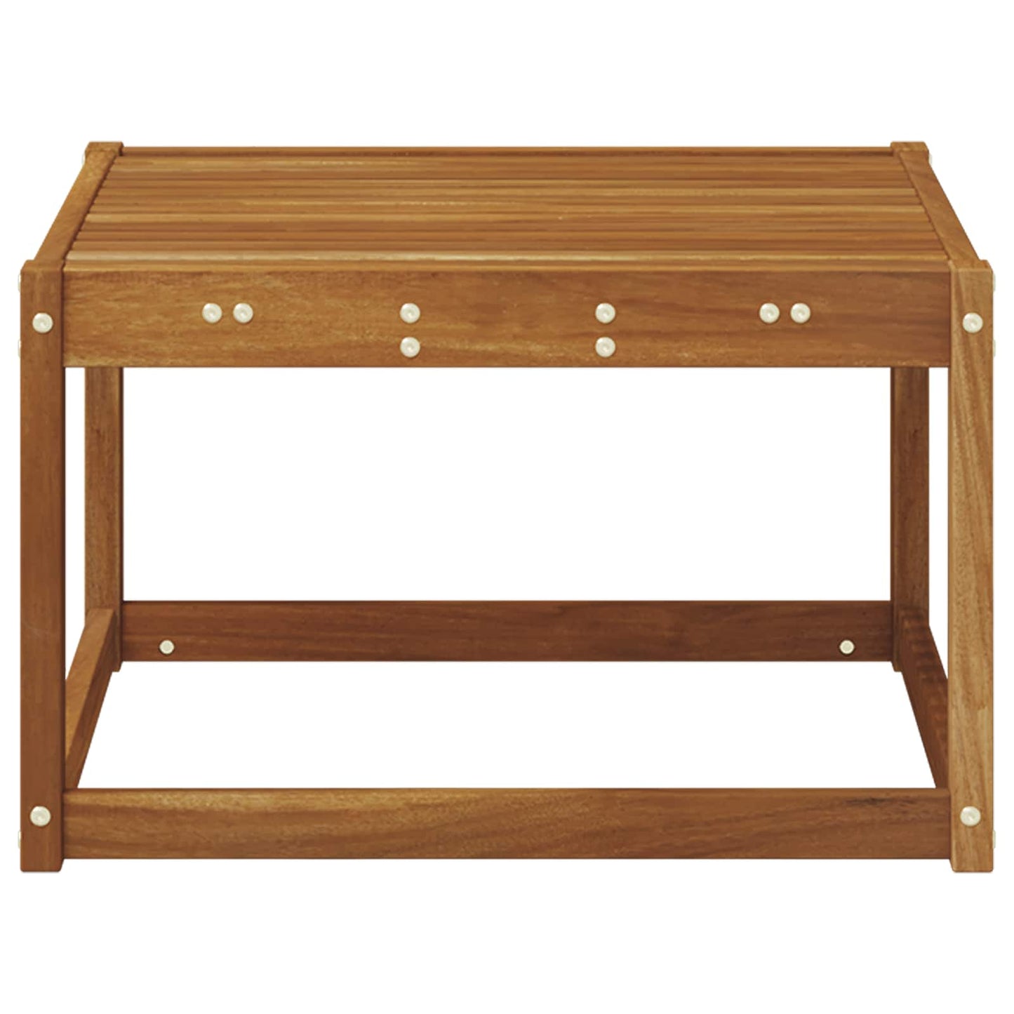 Tuintafel Massief Acaciahout Naturel 59 x 59 x 37 cm is nu te koop bij PeponiXL, paradijselijk wonen!