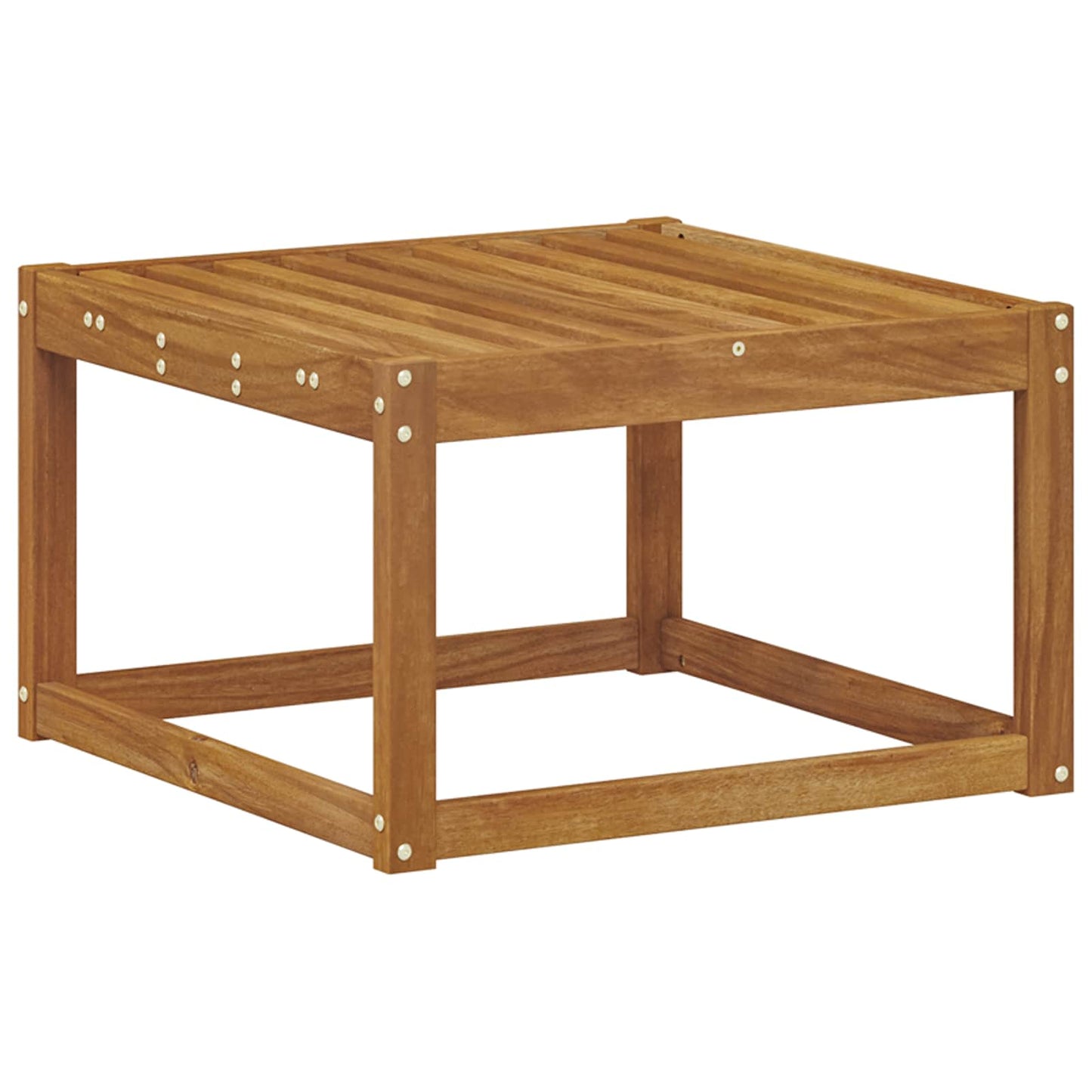 Buiten Voetenbank Massief Acaciahout Naturel 59 x 59 x 37 cm is nu te koop bij PeponiXL, paradijselijk wonen!