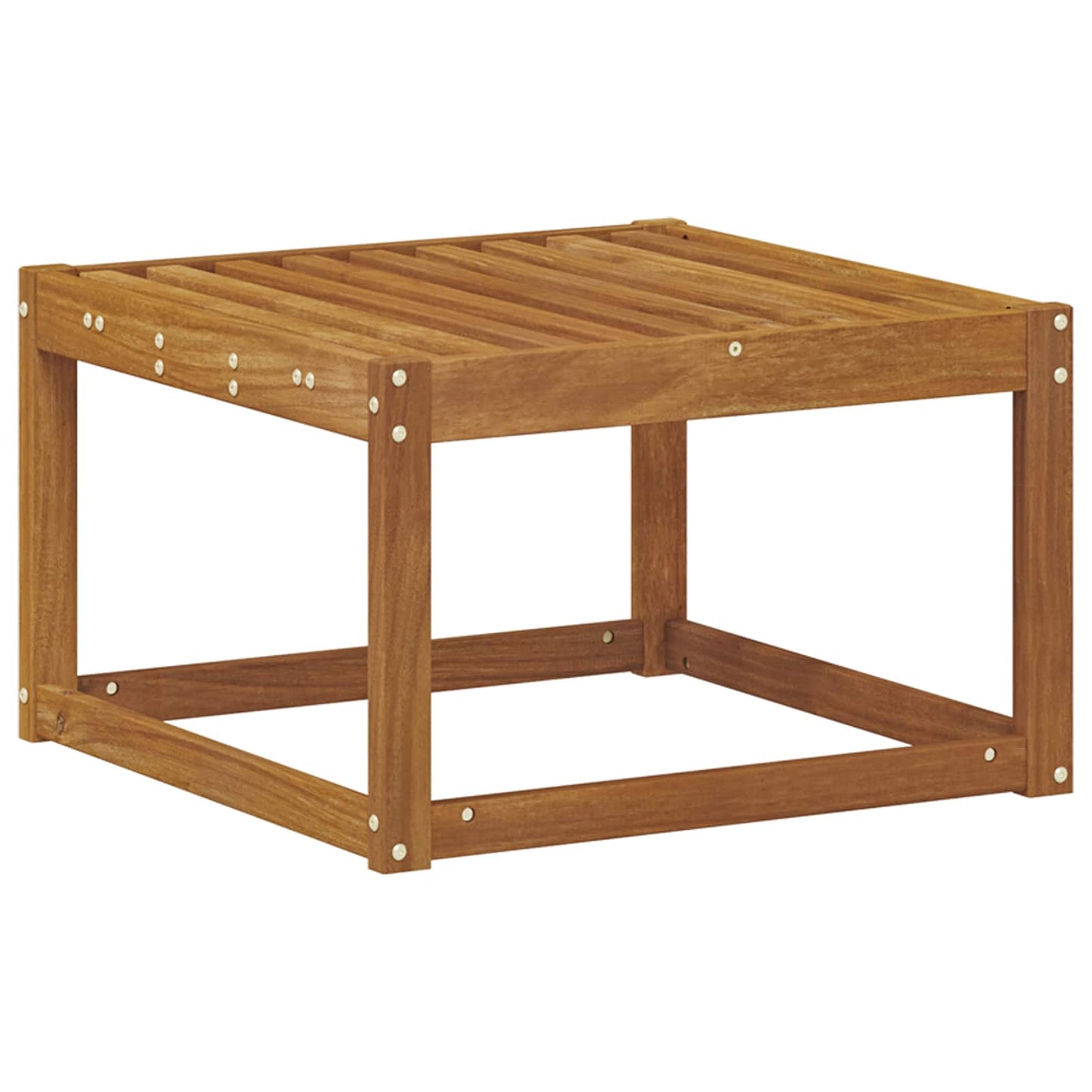 Buiten Voetenbank Massief Acaciahout Naturel 59 x 59 x 37 cm is nu te koop bij PeponiXL, paradijselijk wonen!