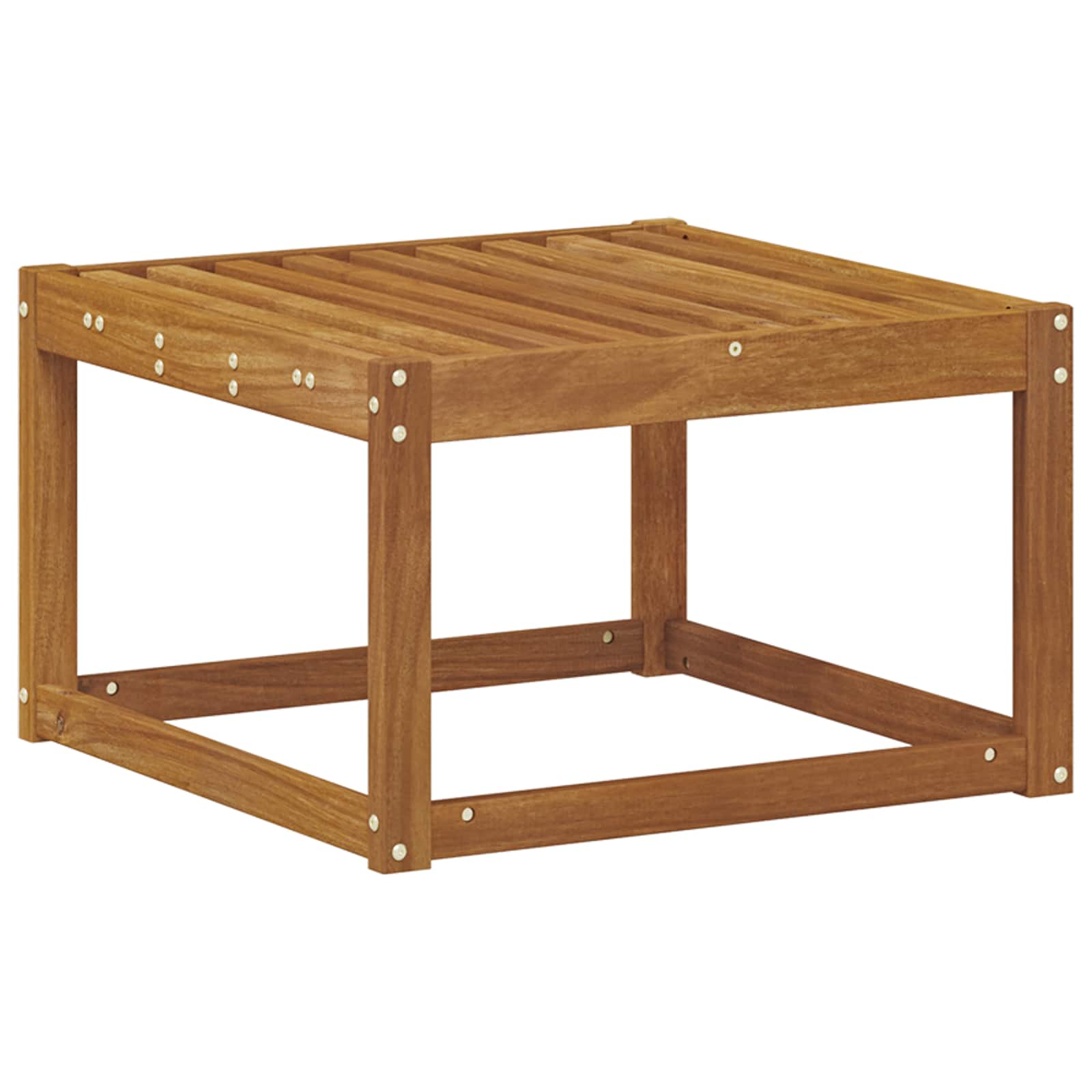 Buiten Voetenbank Massief Acaciahout Naturel 59 x 59 x 37 cm is nu te koop bij PeponiXL, paradijselijk wonen!