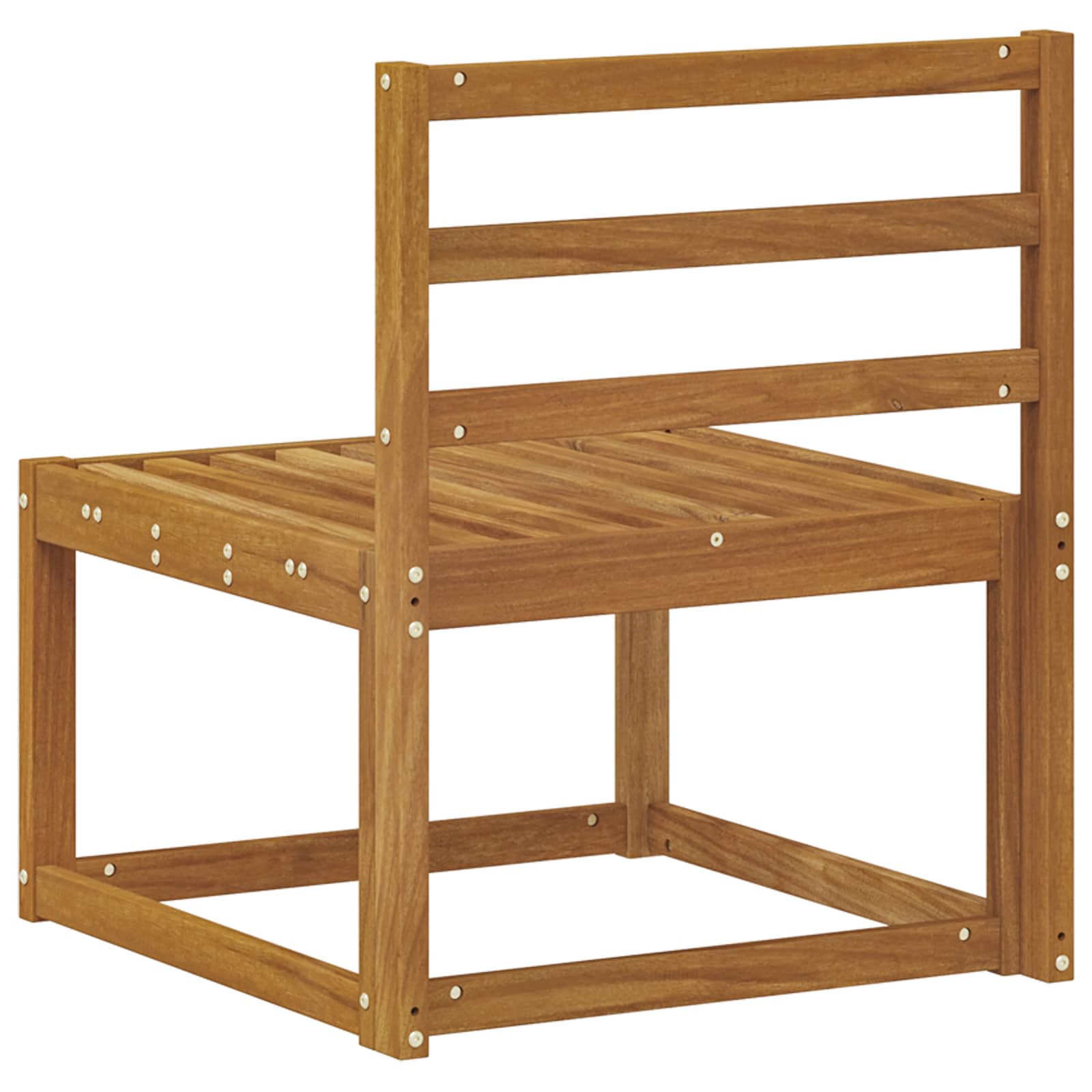 Buiten Midden Sofa Massief Acaciahout Naturel 59 x 63 x 73 cm is nu te koop bij PeponiXL, paradijselijk wonen!