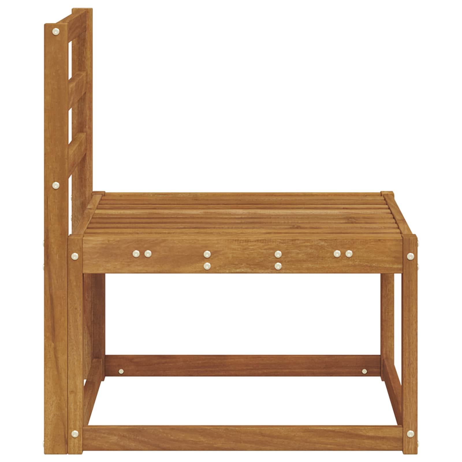 Buiten Midden Sofa Massief Acaciahout Naturel 59 x 63 x 73 cm is nu te koop bij PeponiXL, paradijselijk wonen!