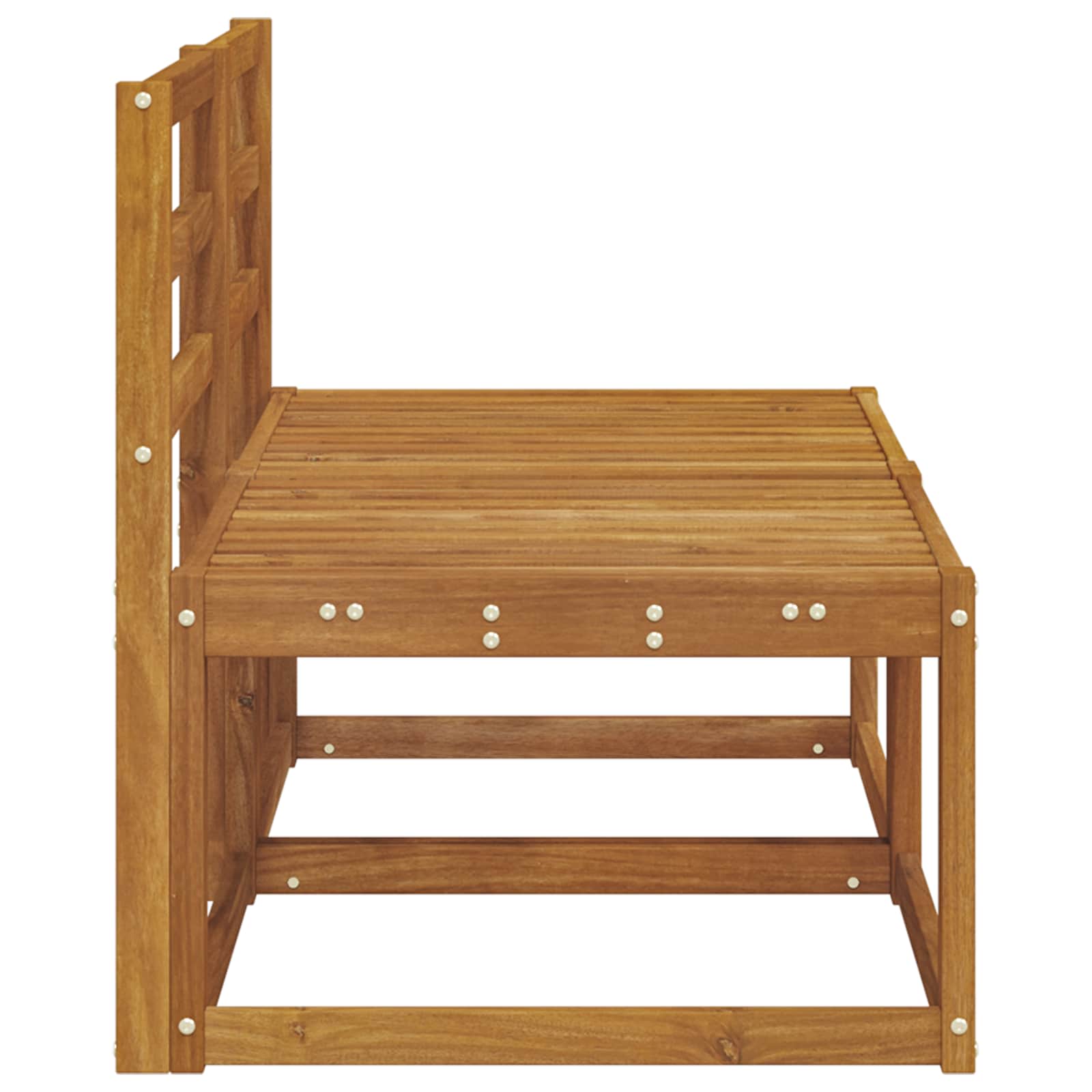 2 Stuk Buiten Midden Sofa Massief Acaciahout Naturel is nu te koop bij PeponiXL, paradijselijk wonen!