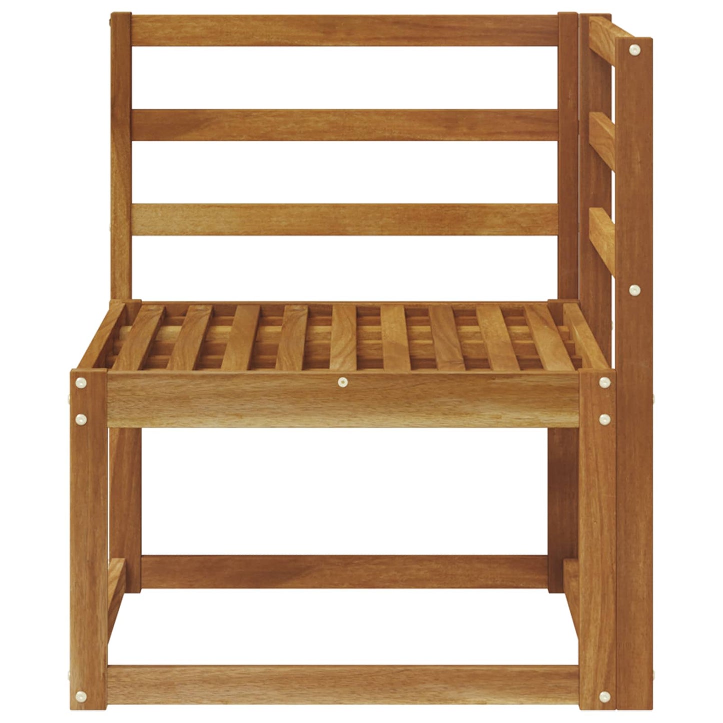 Buiten Hoek Sofa Massief Acaciahout Naturel 63 x 63 x 73 cm is nu te koop bij PeponiXL, paradijselijk wonen!