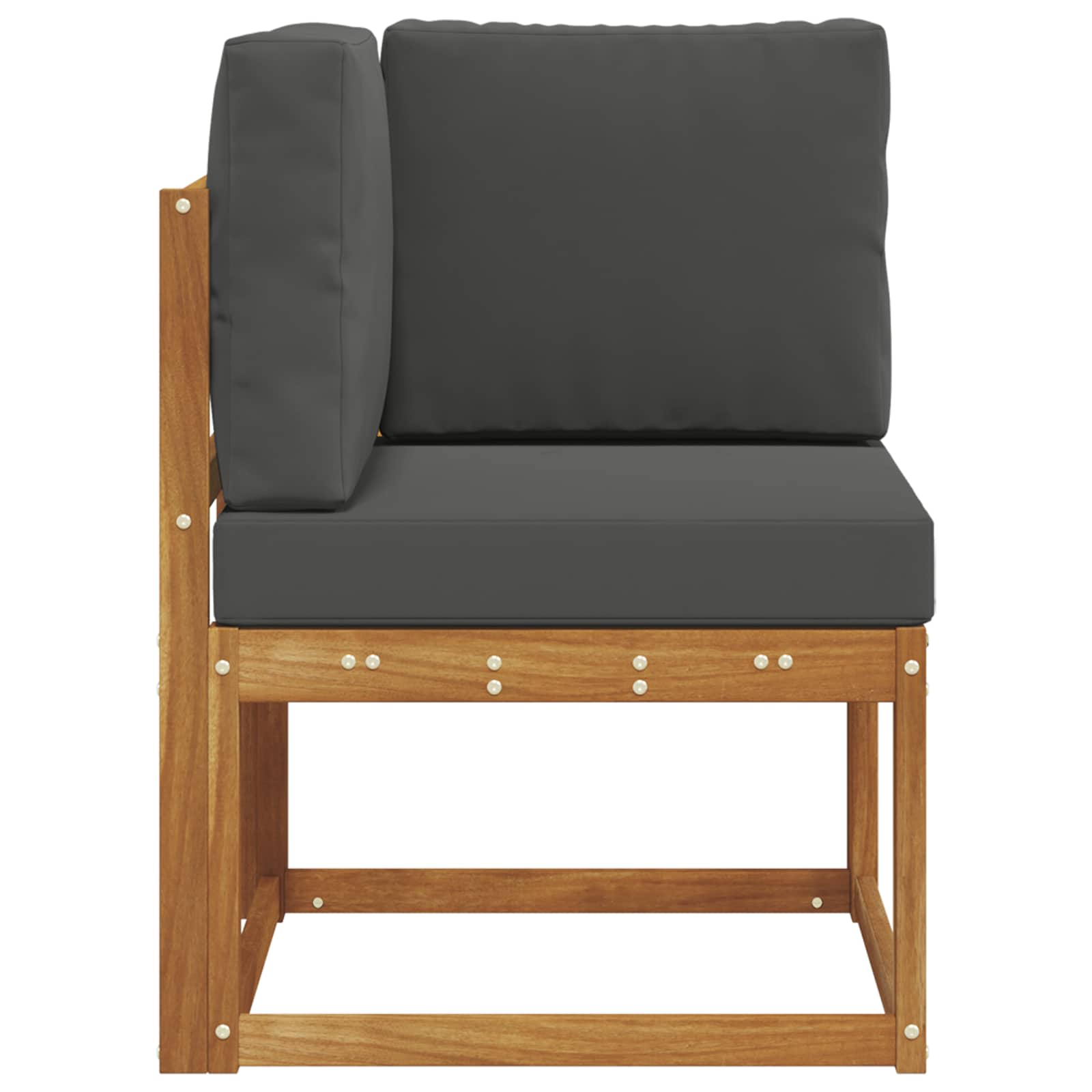 Buiten Hoek Sofa Massief Acaciahout Naturel is nu te koop bij PeponiXL, paradijselijk wonen!