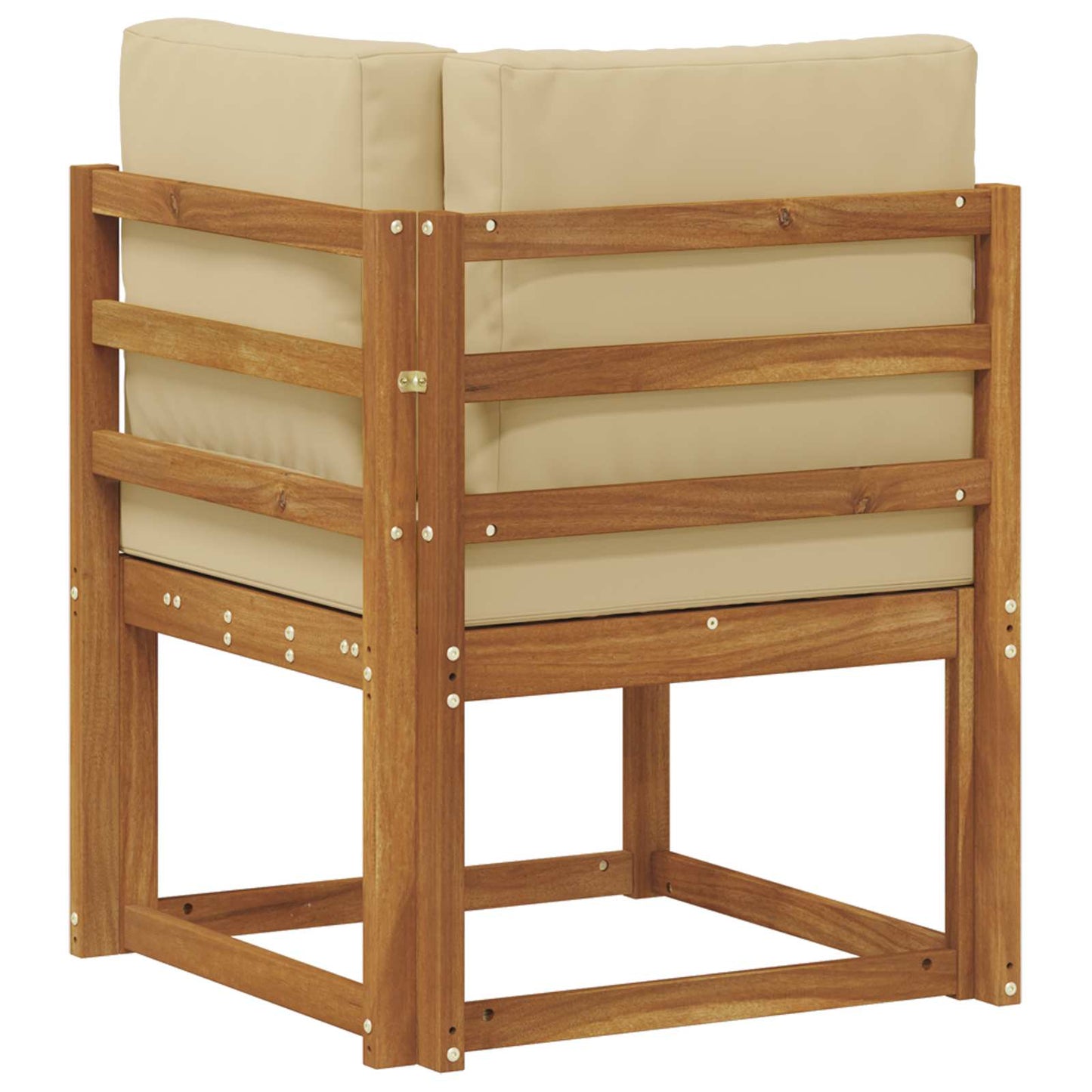 Buiten Hoek Sofa Massief Acaciahout Naturel is nu te koop bij PeponiXL, paradijselijk wonen!