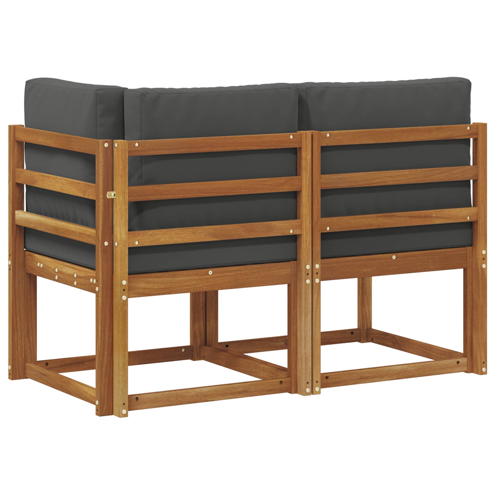 Outdoor Midden- en Hoeksalon 2 Stuk Natuurlijk en Antraciet is nu te koop bij PeponiXL, paradijselijk wonen!