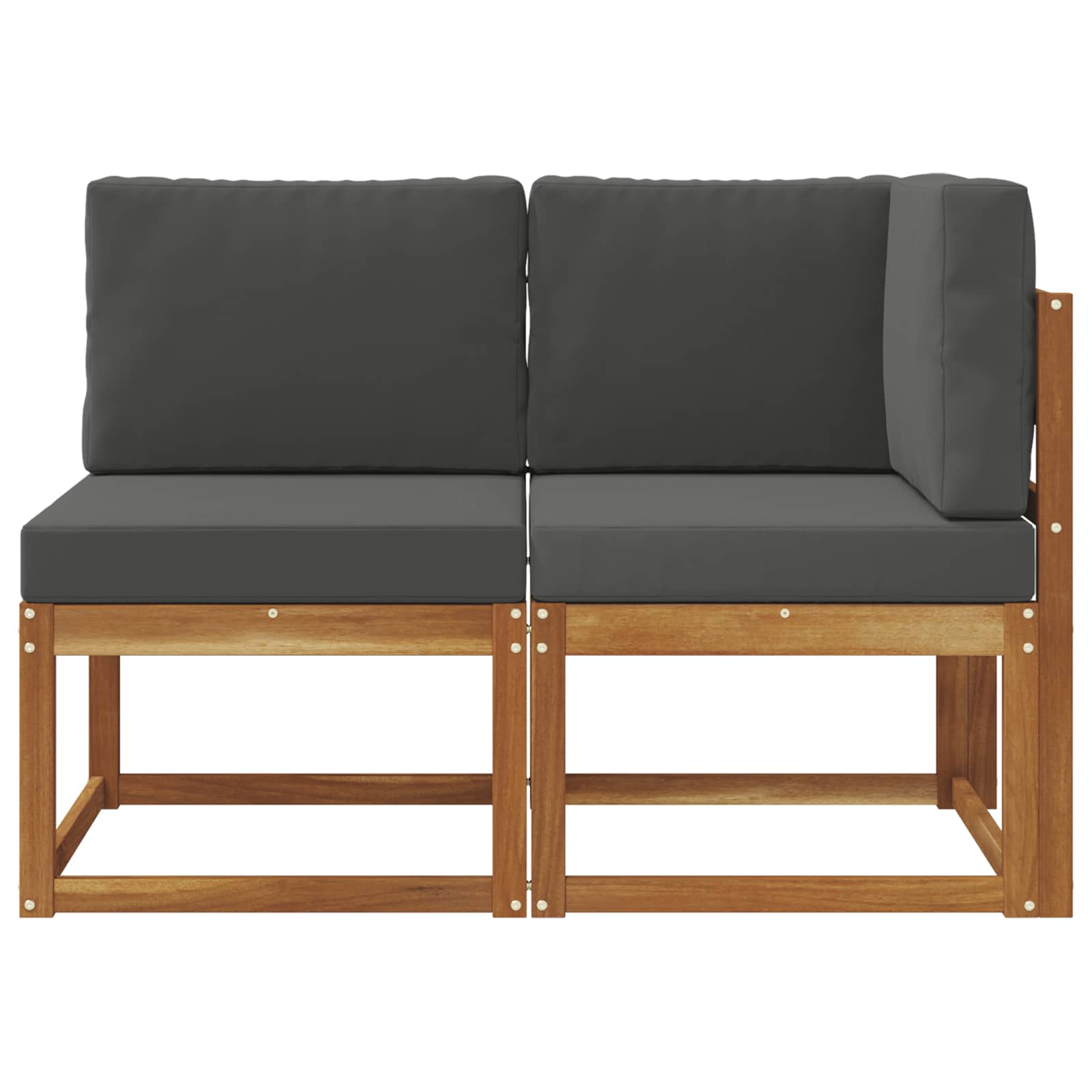 Outdoor Midden- en Hoeksalon 2 Stuk Natuurlijk en Antraciet is nu te koop bij PeponiXL, paradijselijk wonen!