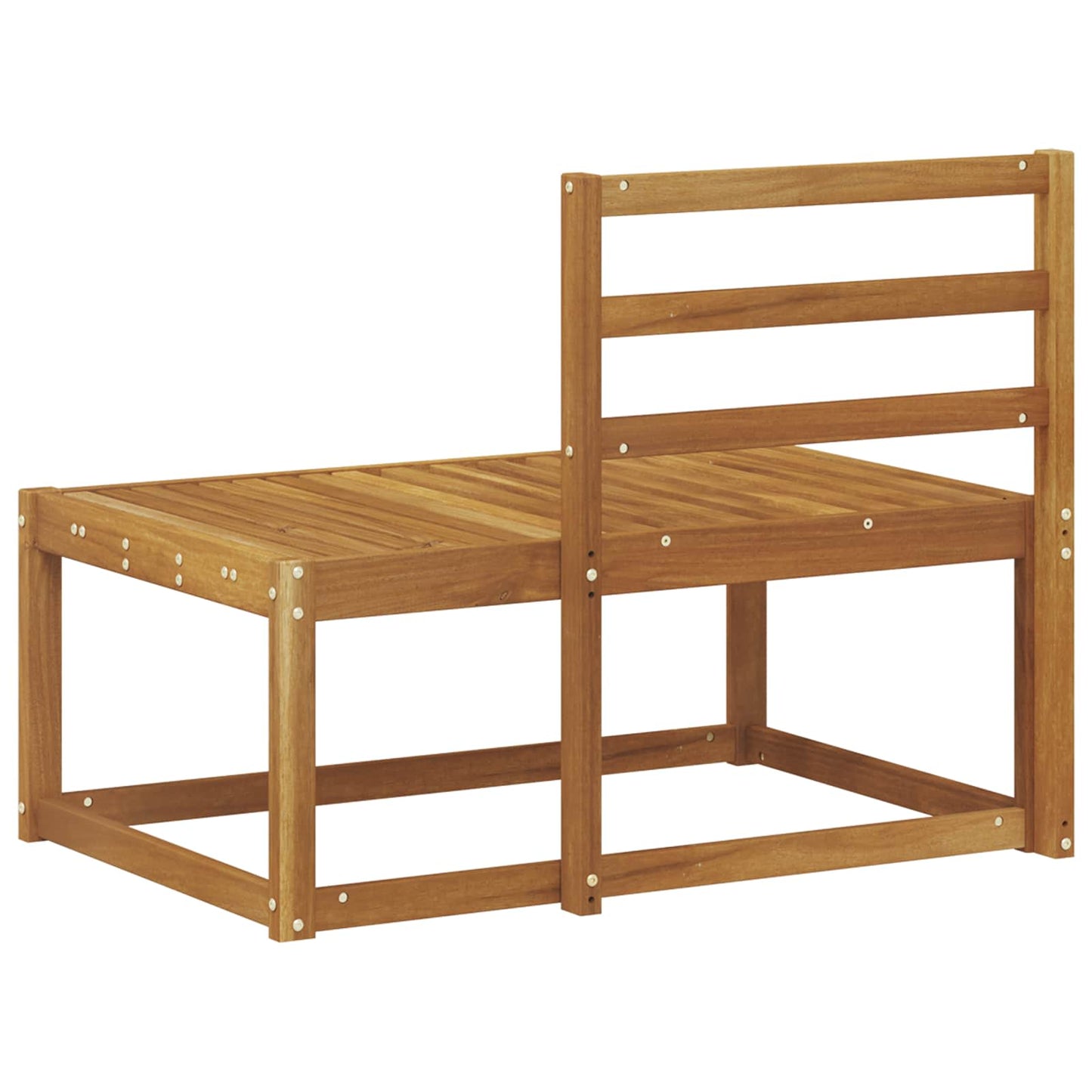 Buiten Eind Sofa Naturel 91 x 63 x 73 cm Massief Acaciahout is nu te koop bij PeponiXL, paradijselijk wonen!