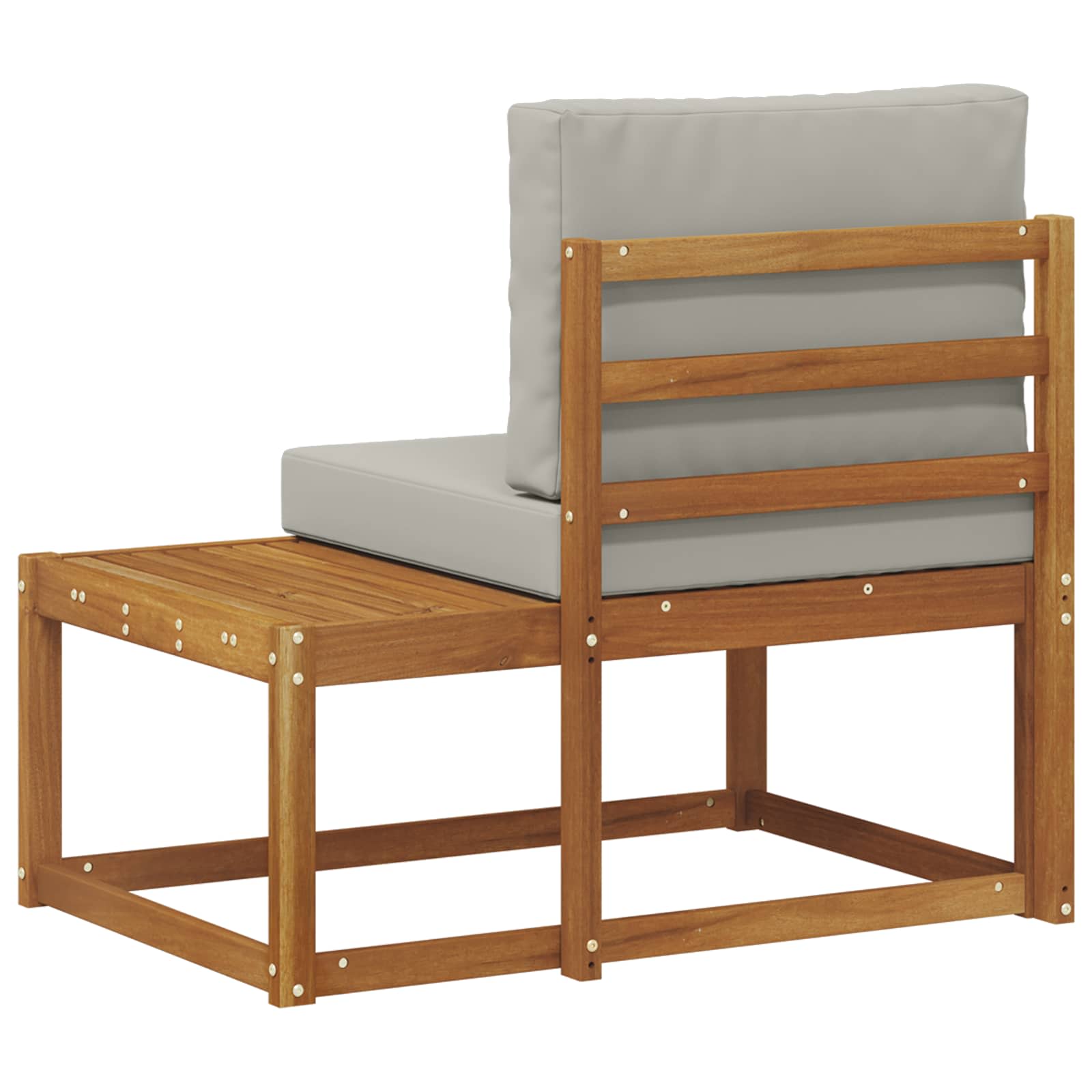 Buiten Eind Sofa Naturel 91 x 63 x 73 cm Massief Acaciahout is nu te koop bij PeponiXL, paradijselijk wonen!