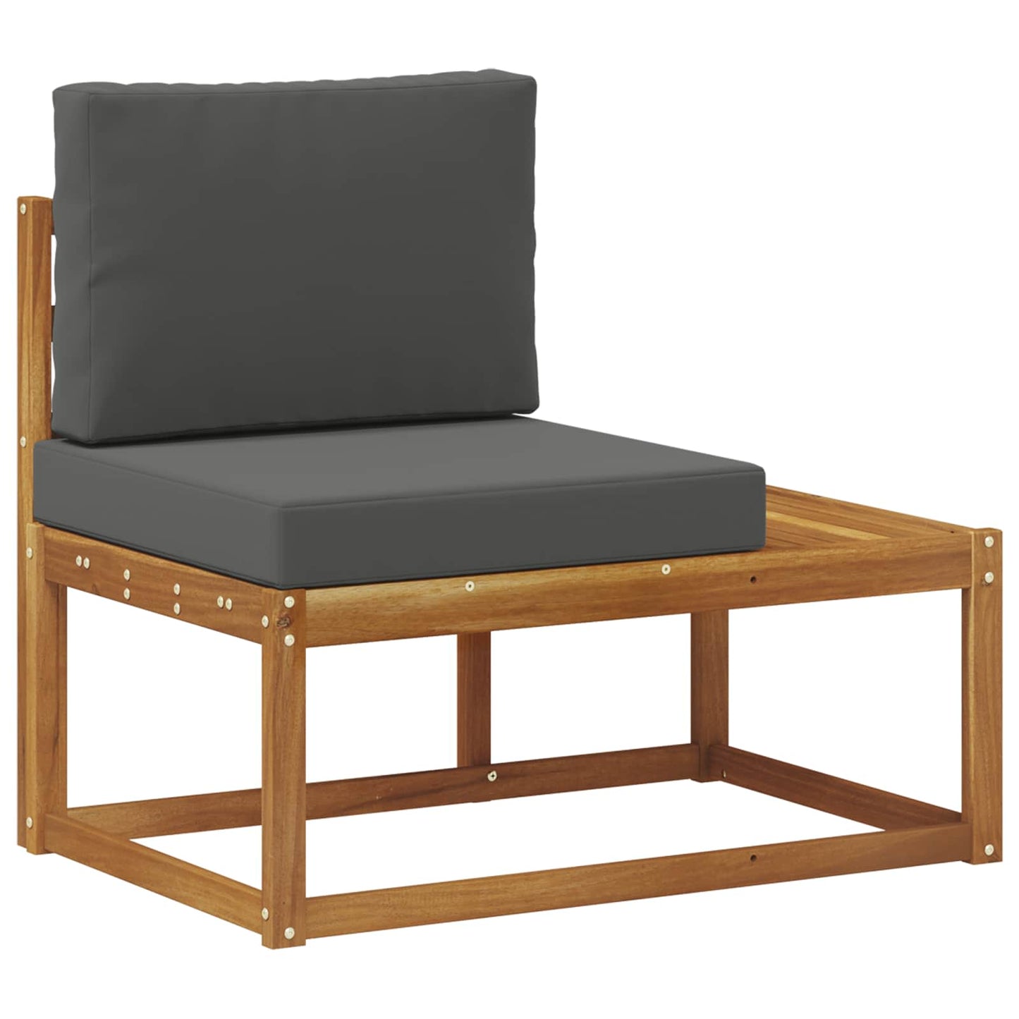Buiten Eind Sofa Natuurlijk en Antraciet 91 x 63 x 73 cm is nu te koop bij PeponiXL, paradijselijk wonen!