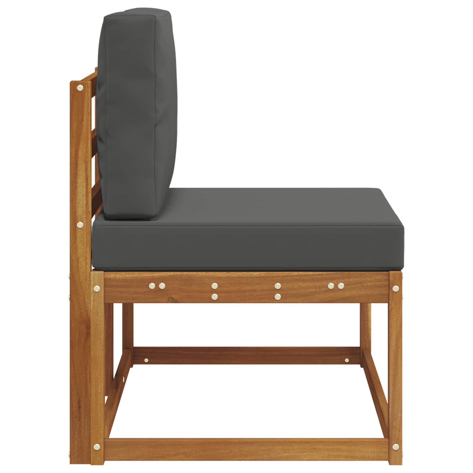 Buiten Eind Sofa Natuurlijk en Antraciet 91 x 63 x 73 cm is nu te koop bij PeponiXL, paradijselijk wonen!