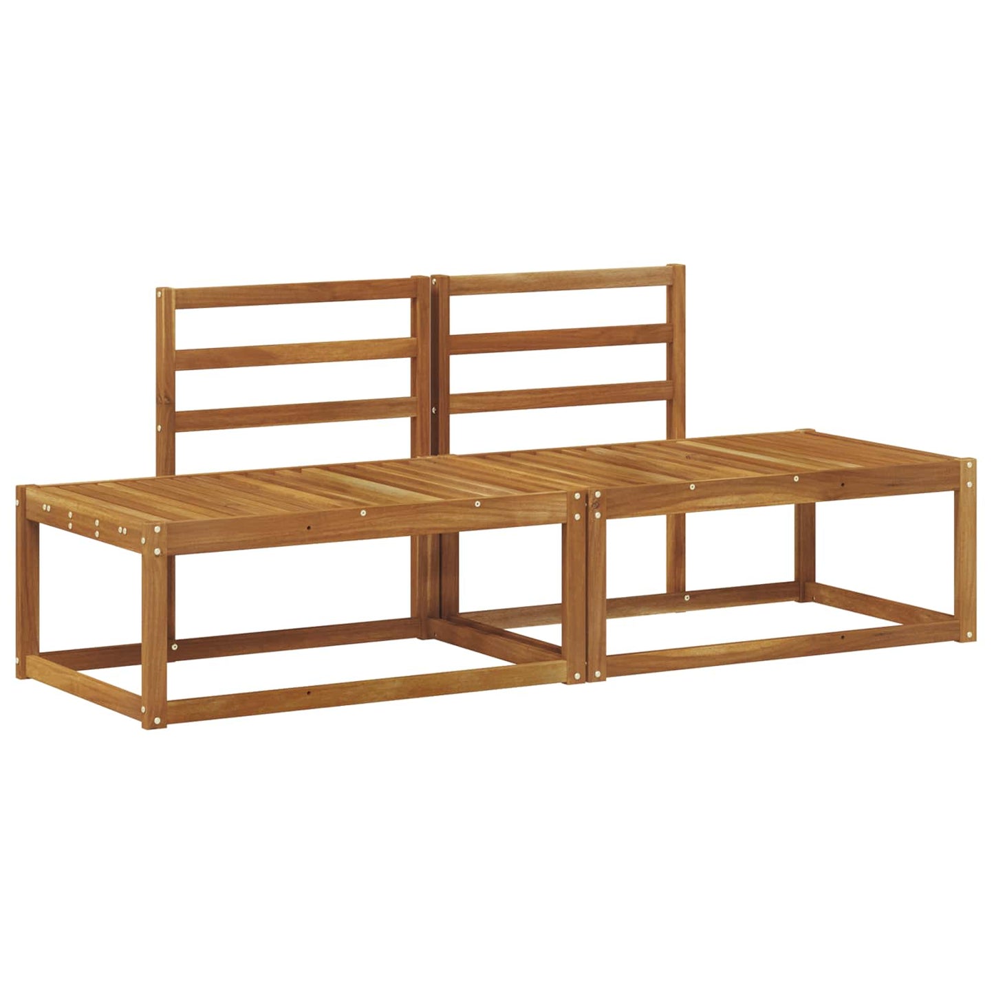 Buiten Eind Sofa 2 Stuk Naturel 182,5 x 63 x 73 cm is nu te koop bij PeponiXL, paradijselijk wonen!