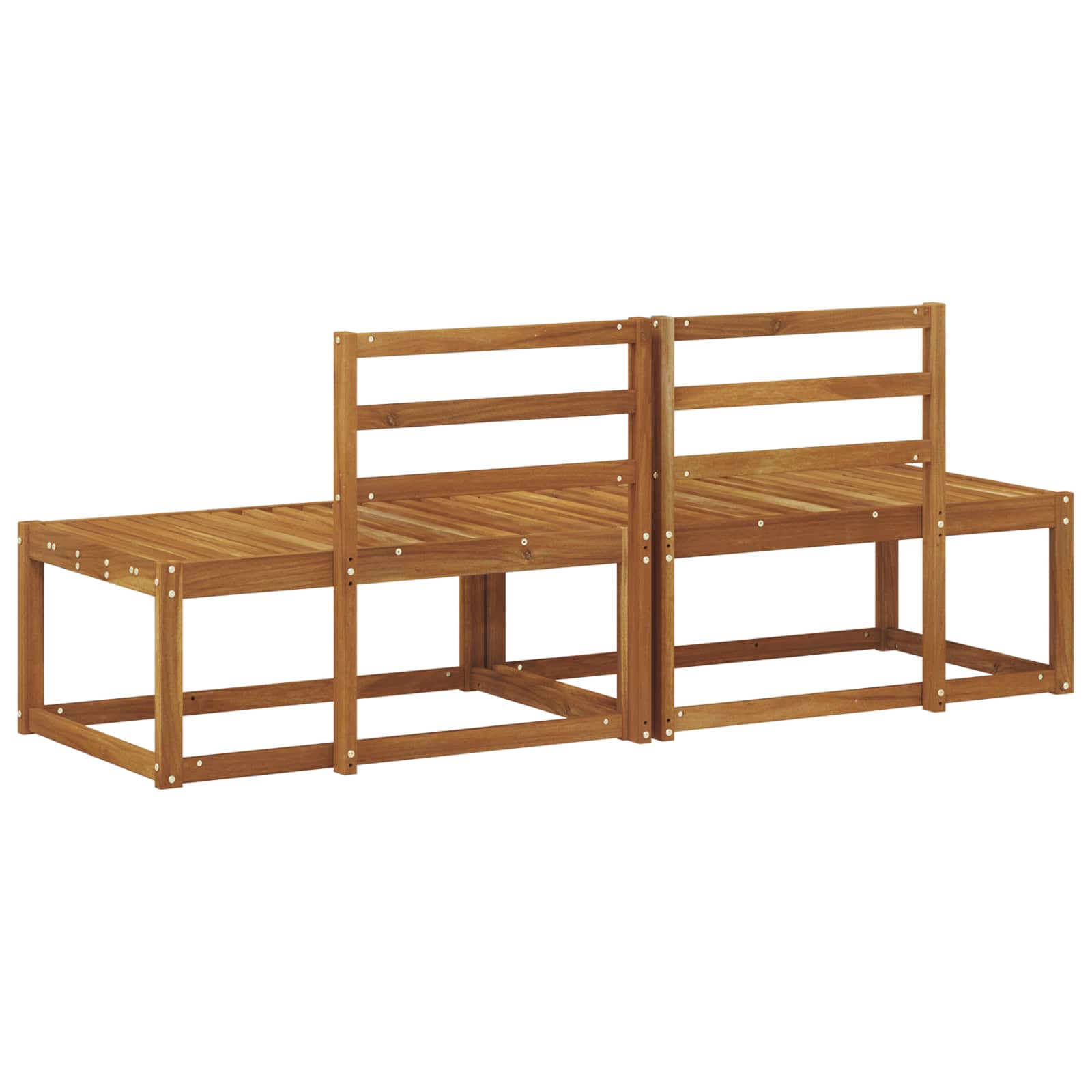 Buiten Eind Sofa 2 Stuk Naturel 182,5 x 63 x 73 cm is nu te koop bij PeponiXL, paradijselijk wonen!