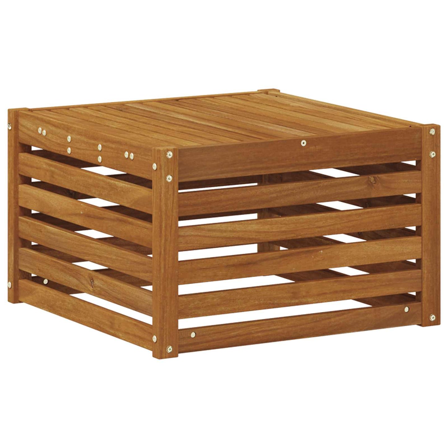 Buiten Tafel Massief Acaciahout Naturel 59 x 59 x 37 cm is nu te koop bij PeponiXL, paradijselijk wonen!