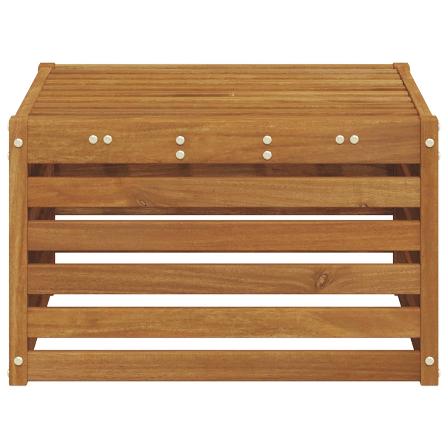 Buiten Voetenbank Massief Acaciahout Naturel 59 x 59 x 37 cm is nu te koop bij PeponiXL, paradijselijk wonen!