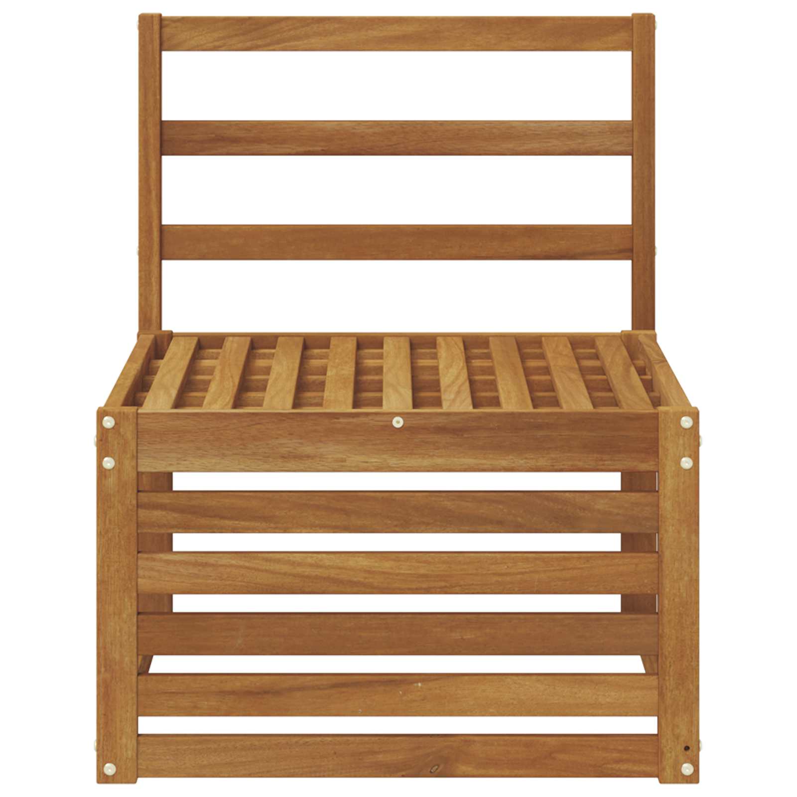 Buiten Midden Sofa Massief Acaciahout Naturel 59 x 63 x 73 cm is nu te koop bij PeponiXL, paradijselijk wonen!