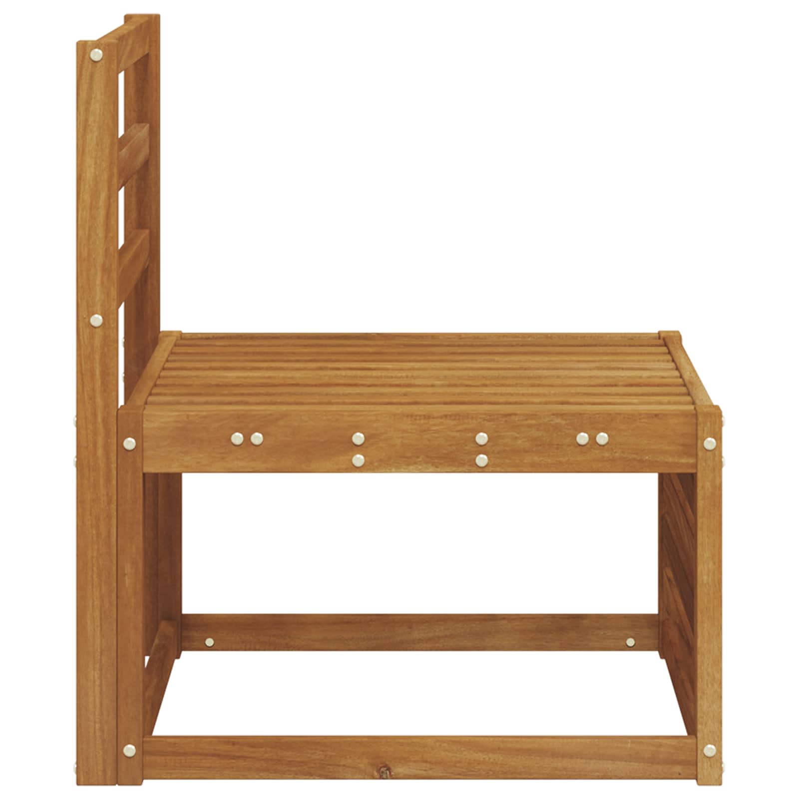 Buiten Midden Sofa Massief Acaciahout Naturel 59 x 63 x 73 cm is nu te koop bij PeponiXL, paradijselijk wonen!