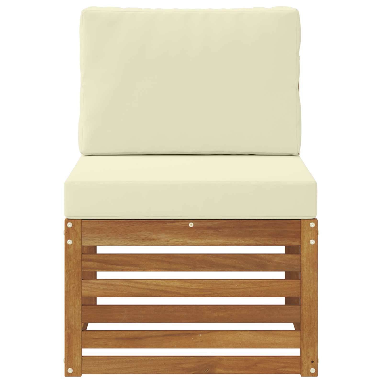 Buiten Midden Sofa Massief Acaciahout Naturel is nu te koop bij PeponiXL, paradijselijk wonen!