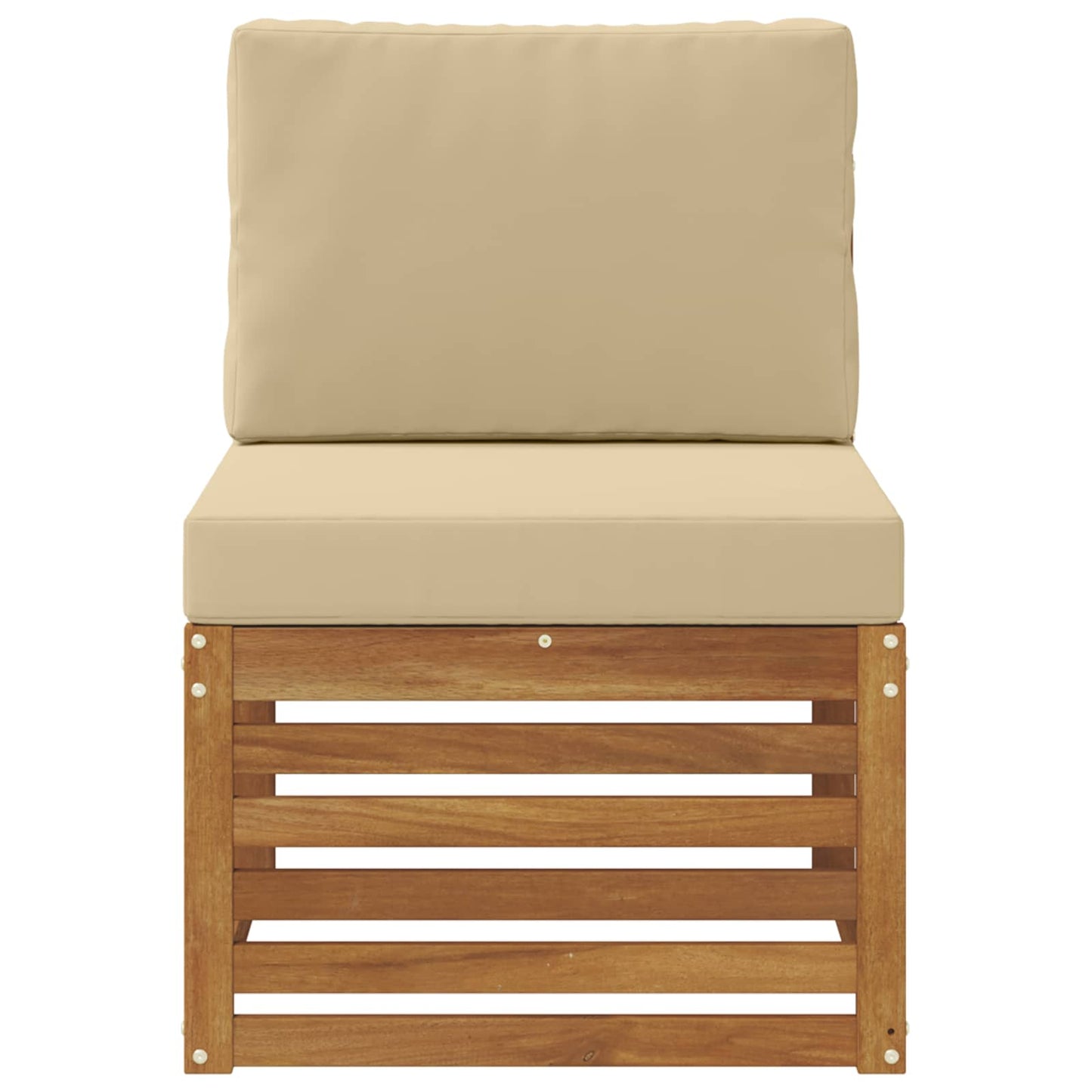 Buiten Midden Sofa Massief Acaciahout Naturel is nu te koop bij PeponiXL, paradijselijk wonen!