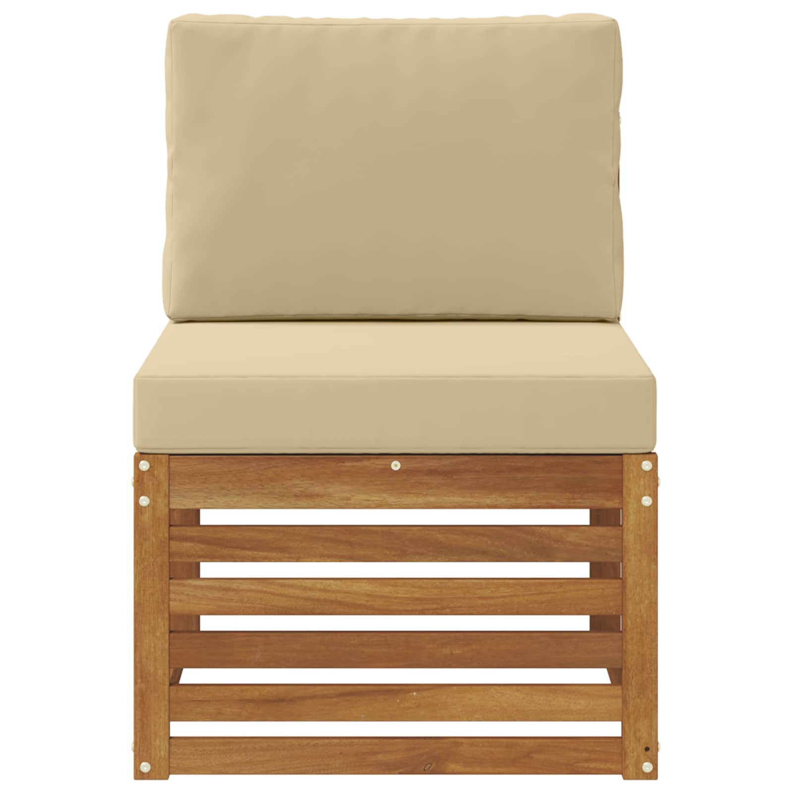 Buiten Midden Sofa Massief Acaciahout Naturel is nu te koop bij PeponiXL, paradijselijk wonen!
