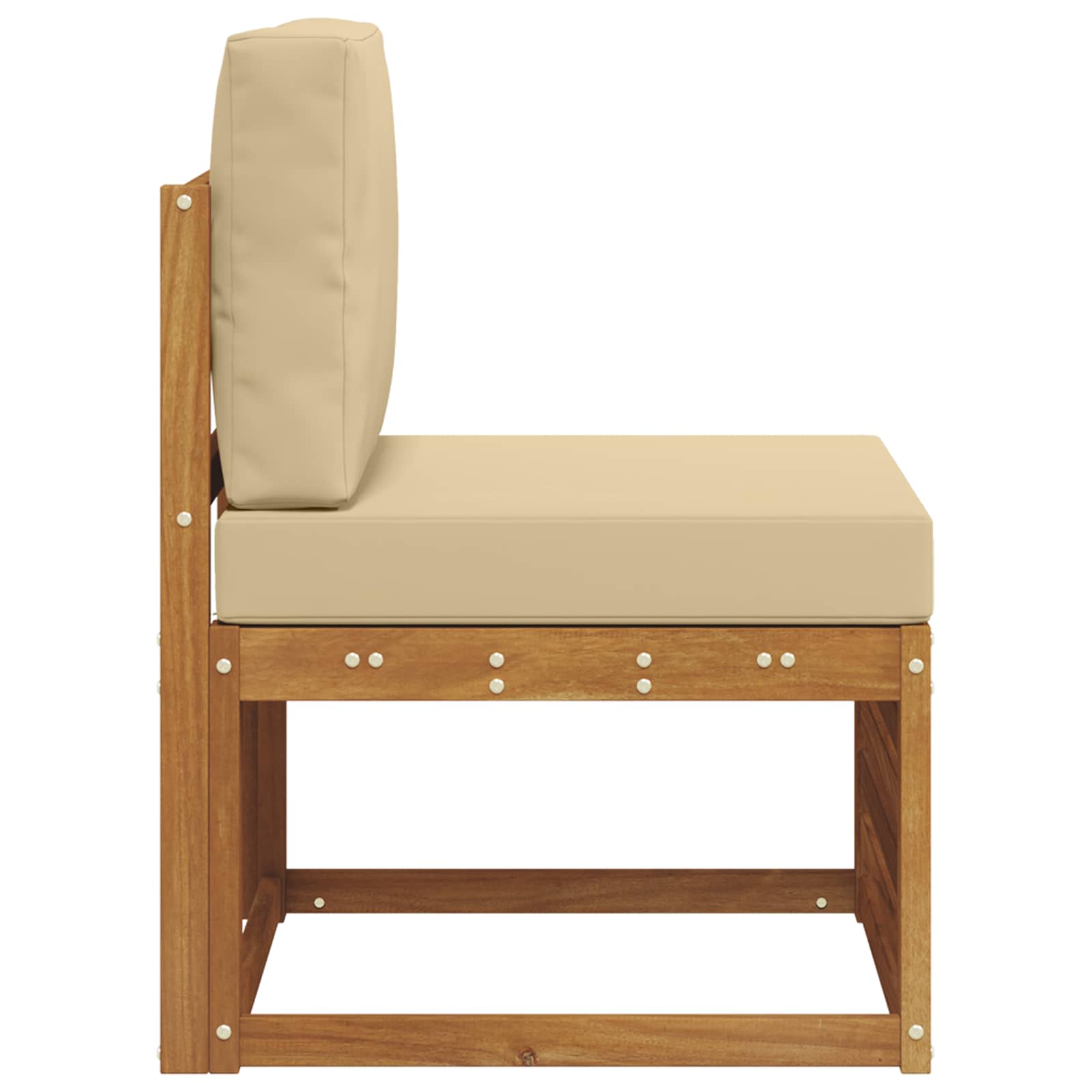 Buiten Midden Sofa Massief Acaciahout Naturel is nu te koop bij PeponiXL, paradijselijk wonen!