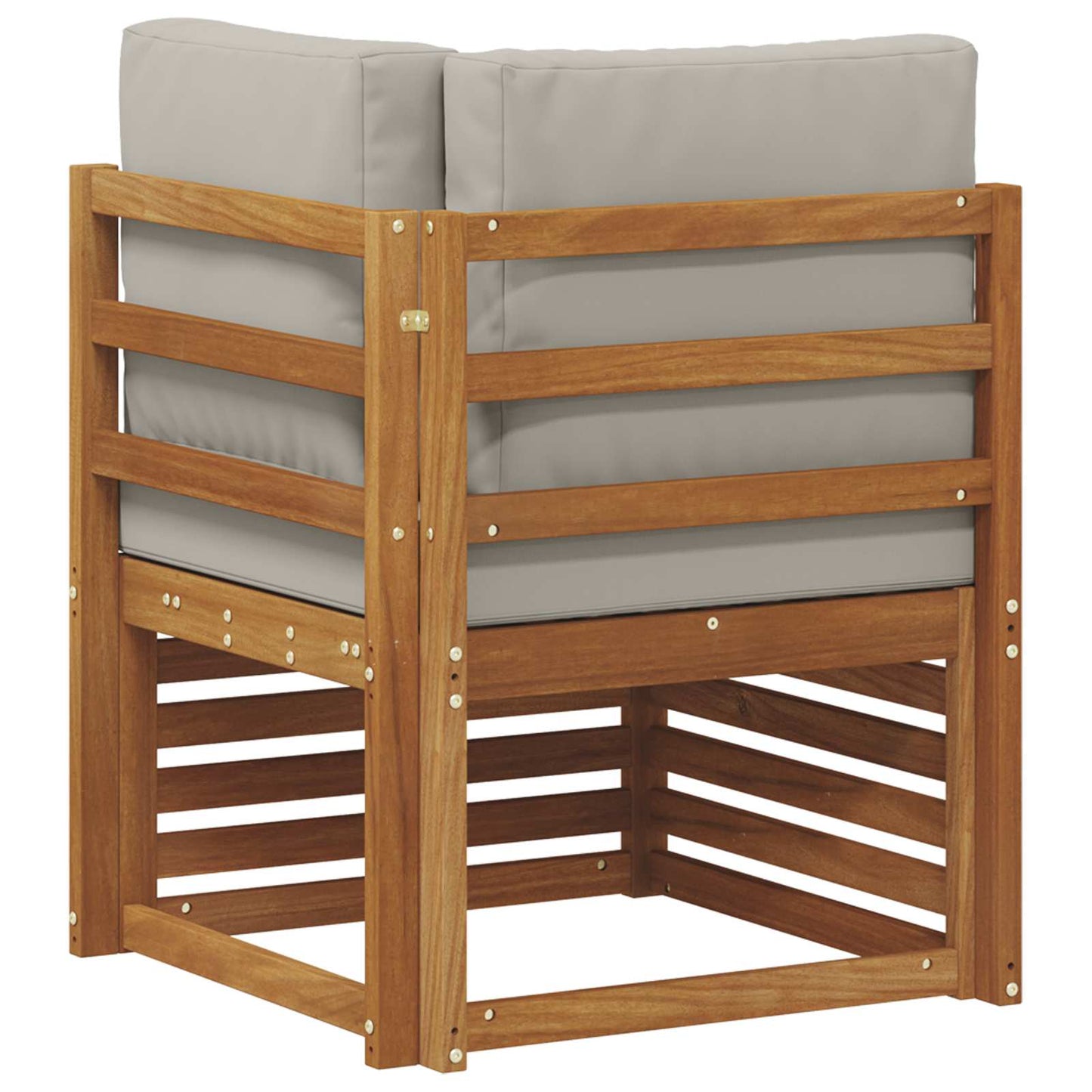 Buiten Hoek Sofa Massief Acaciahout Naturel is nu te koop bij PeponiXL, paradijselijk wonen!
