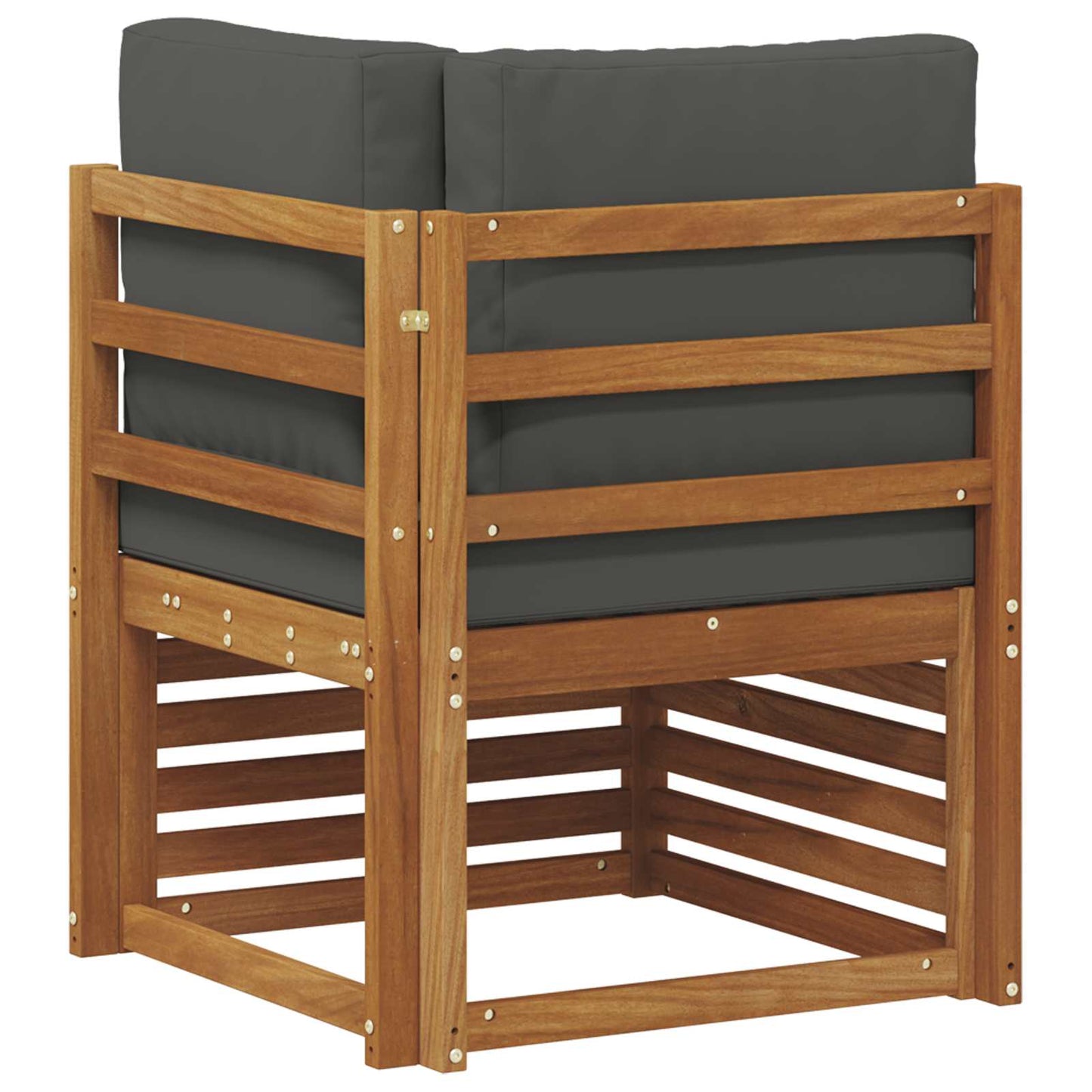 Buiten Hoek Sofa Massief Acaciahout Naturel is nu te koop bij PeponiXL, paradijselijk wonen!