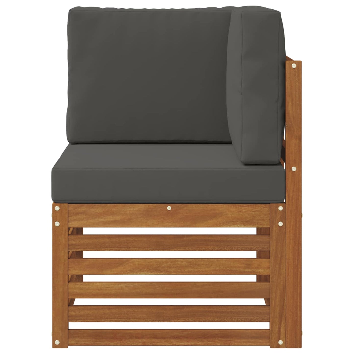 Buiten Hoek Sofa Massief Acaciahout Naturel is nu te koop bij PeponiXL, paradijselijk wonen!