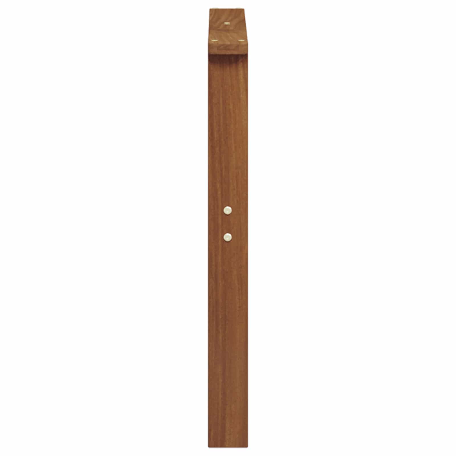 Armleuningen 2 pcs Bruin 60 x 6 x 61 cm Bewerkt hout is nu te koop bij PeponiXL, paradijselijk wonen!