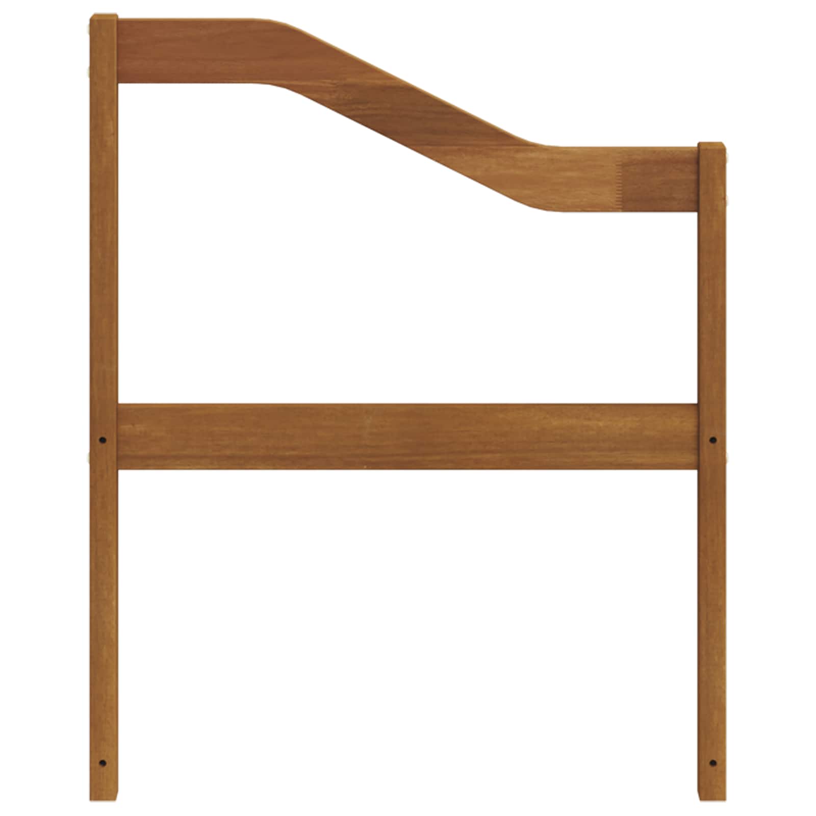 Armleuning 2 pcs Naturel 59 x 4 x 73 cm Massief Acaciahout is nu te koop bij PeponiXL, paradijselijk wonen!