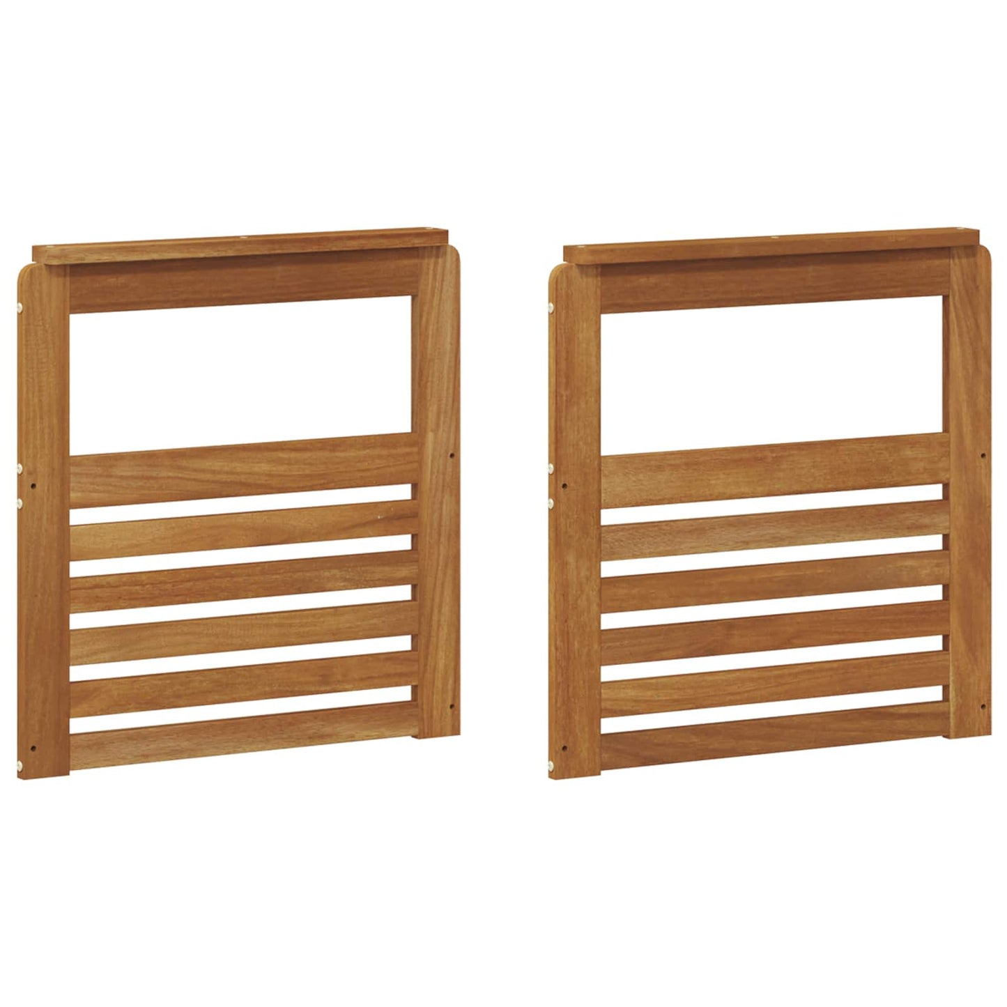 Armleuningen 2 pcs Bruin 59 x 6 x 61 cm Bewerkt hout is nu te koop bij PeponiXL, paradijselijk wonen!